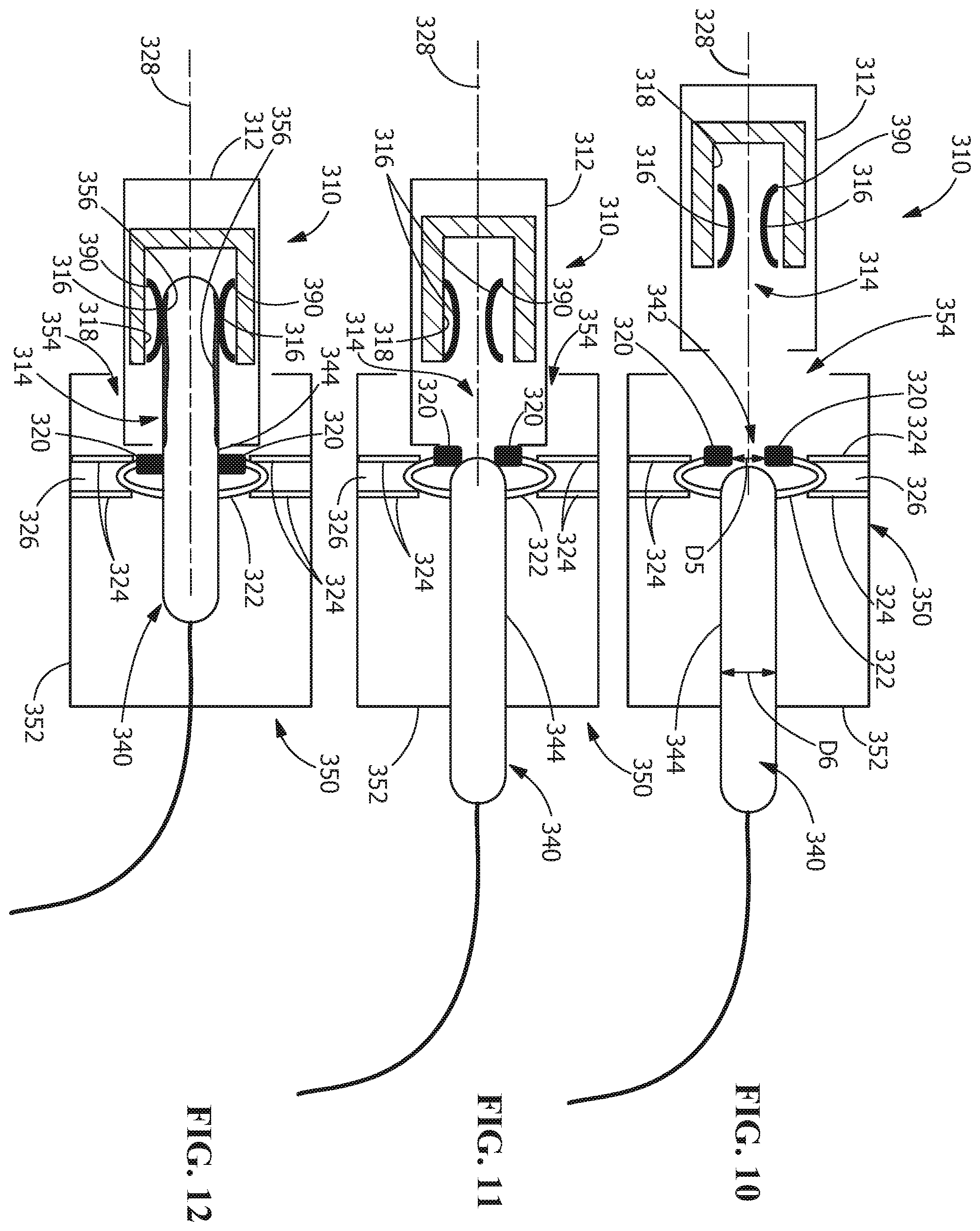Patent US12508640 Figure 6 – Self-lubricating connector