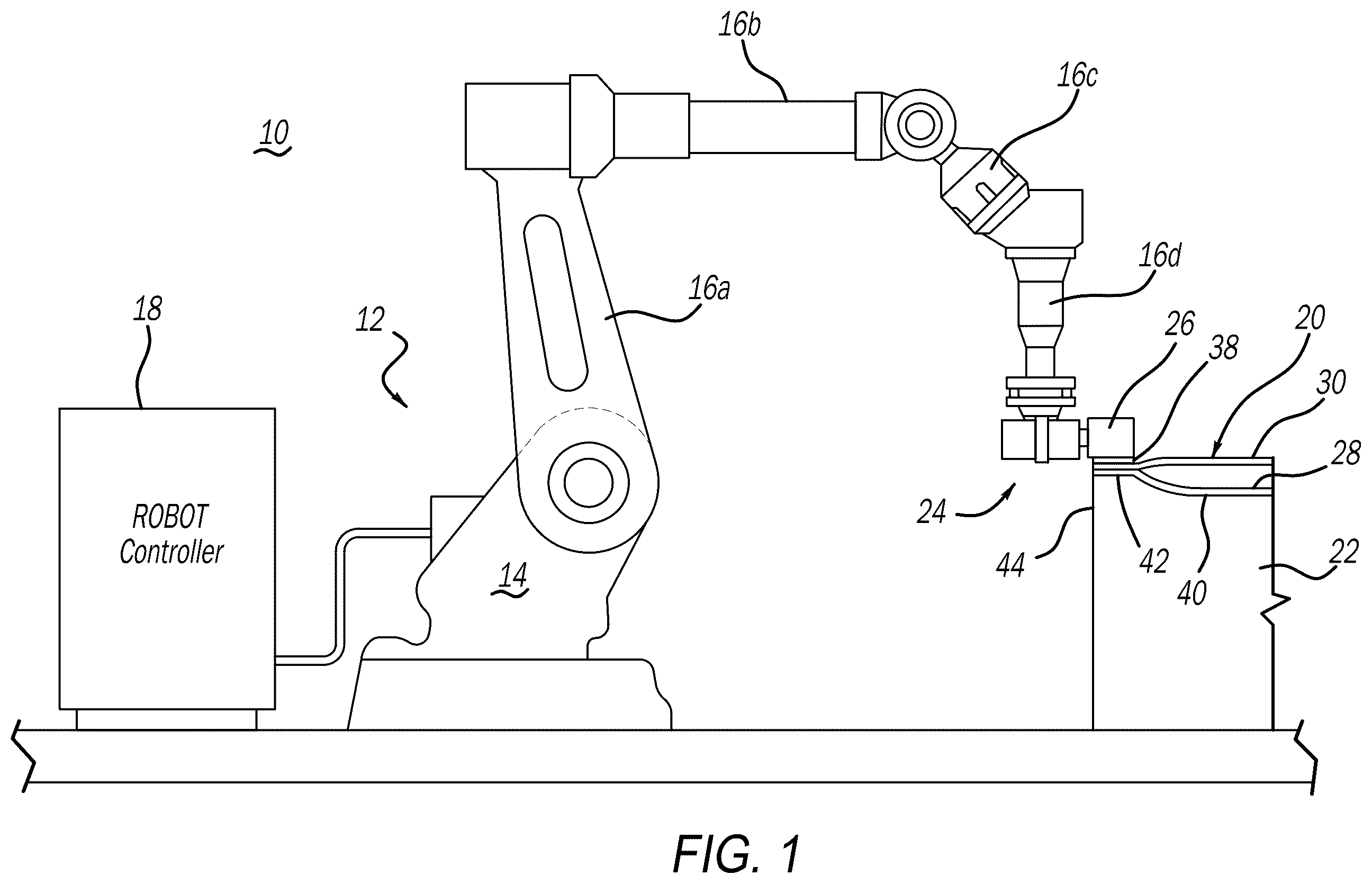 Patent US12508641 — Hemming apparatus — Figure 1