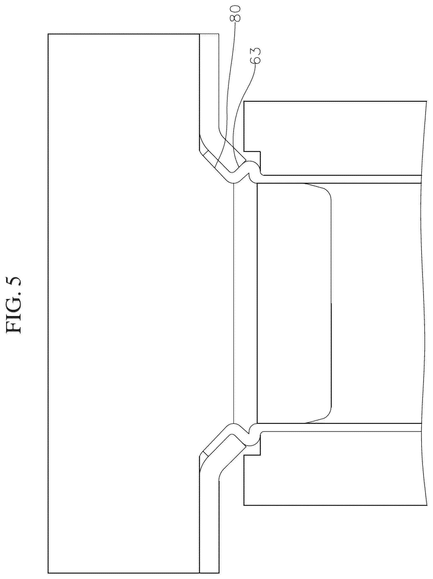 Patent US12508642 Figure 5 – Tubular member flange attachment and methods of attaching a flange to a tubular member