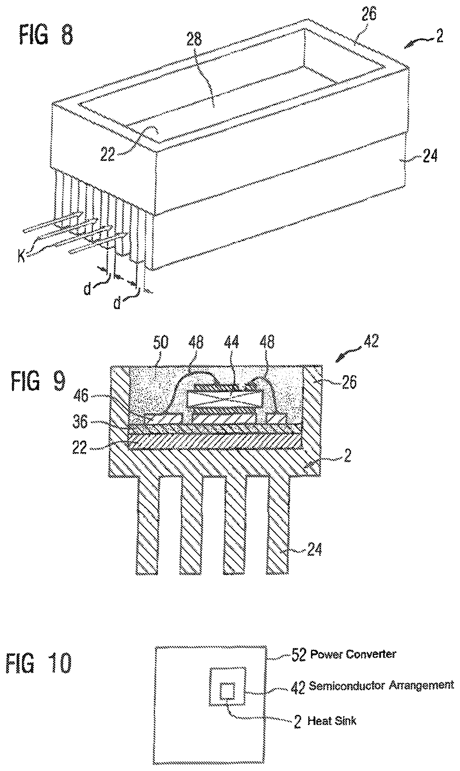 Patent US12508643 Figure 6 – Method for producing a heat sink having fins and a peripheral side wall