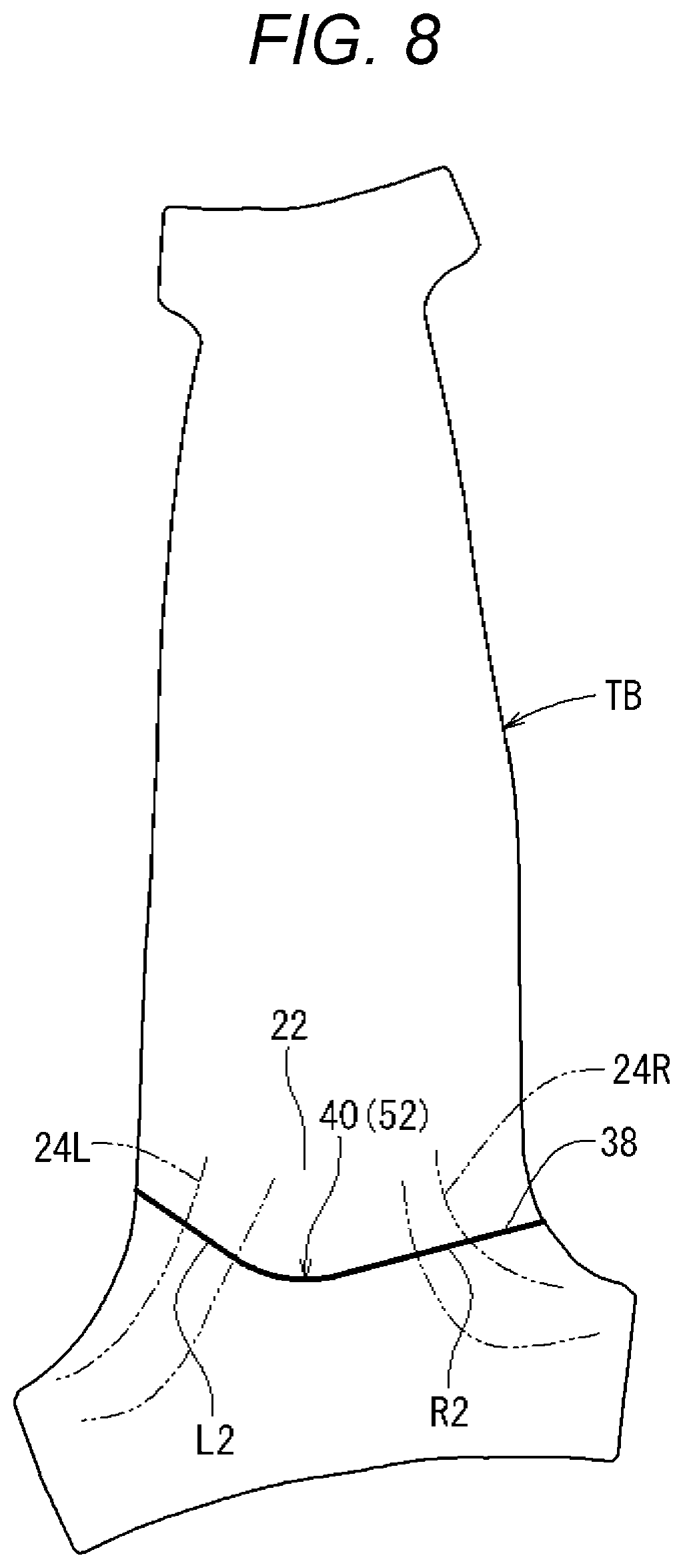 Patent US12508644 Figure 6 – Vehicle center pillar member and method for manufacturing same
