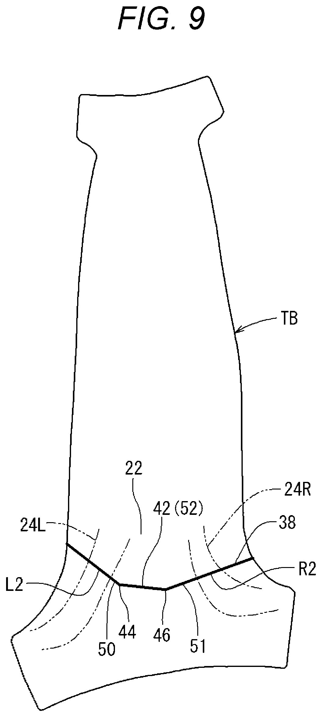 Patent US12508644 Figure 7 – Vehicle center pillar member and method for manufacturing same