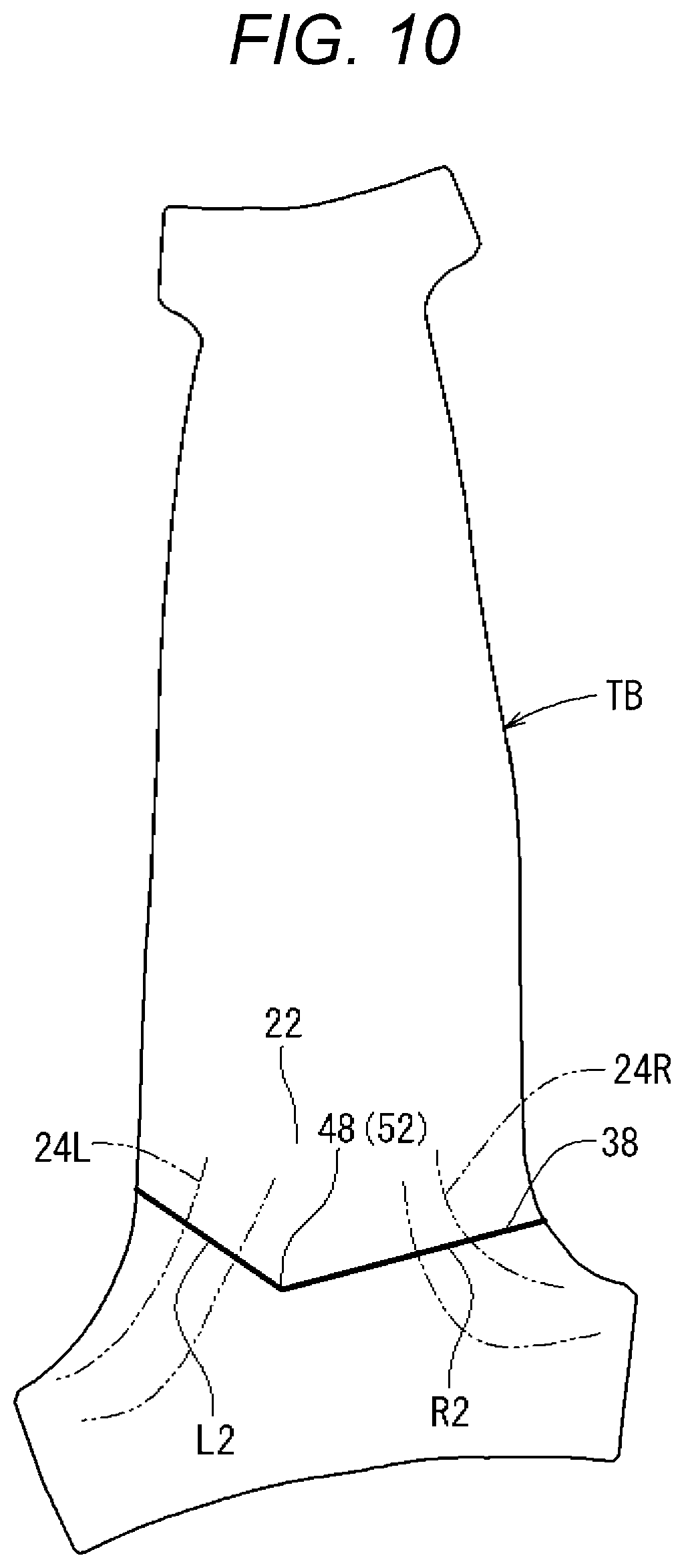 Patent US12508644 Figure 8 – Vehicle center pillar member and method for manufacturing same