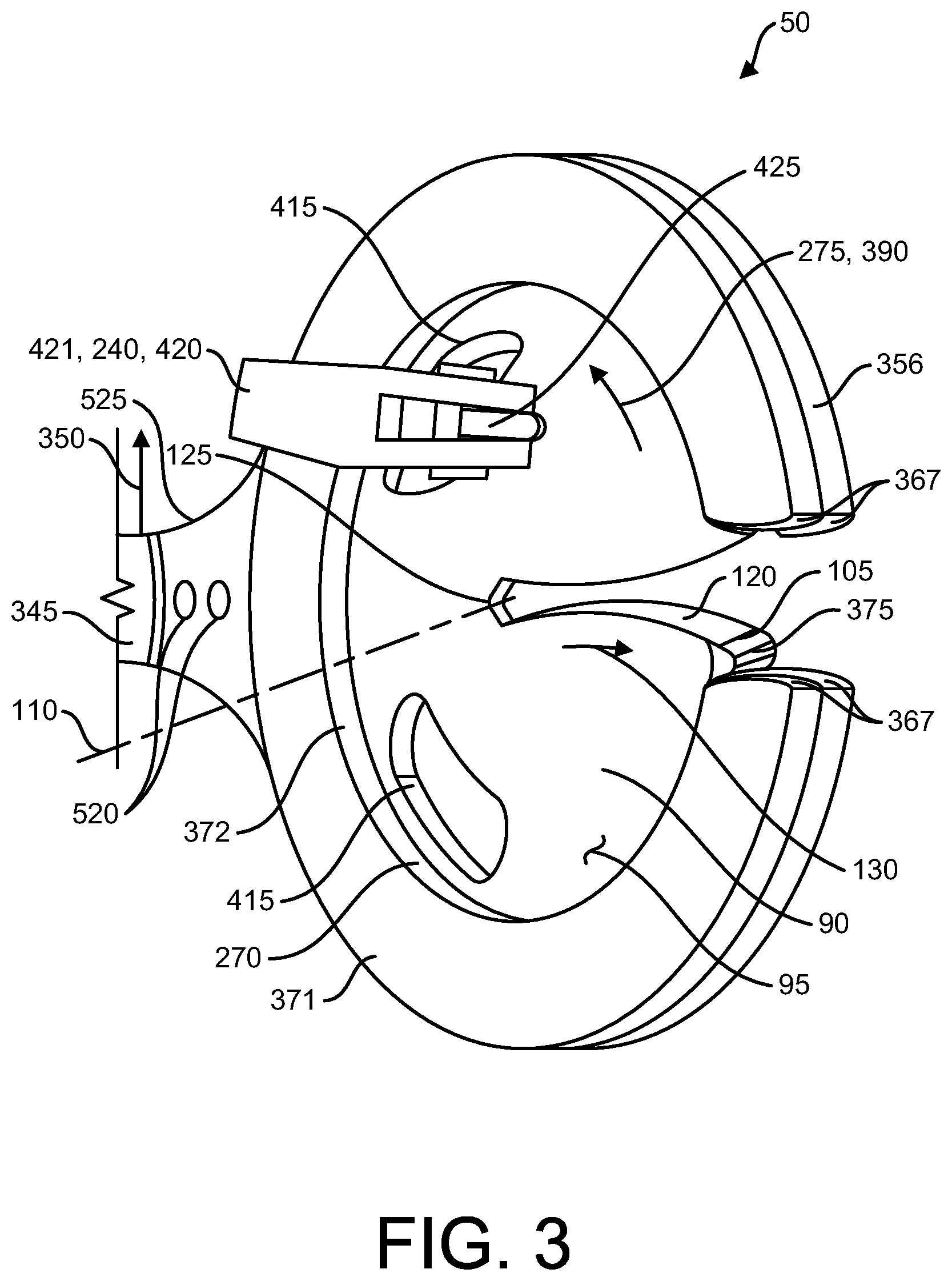 Patent US12508645 Figure 3 – Article bender apparatus