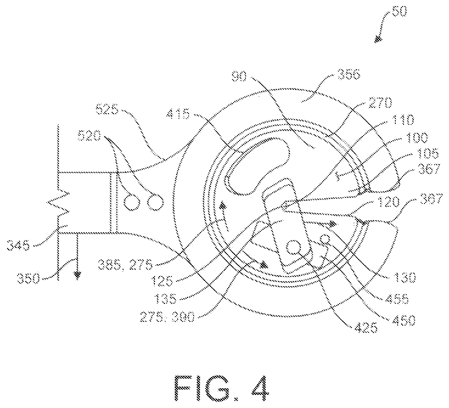Patent US12508645 Figure 4 – Article bender apparatus