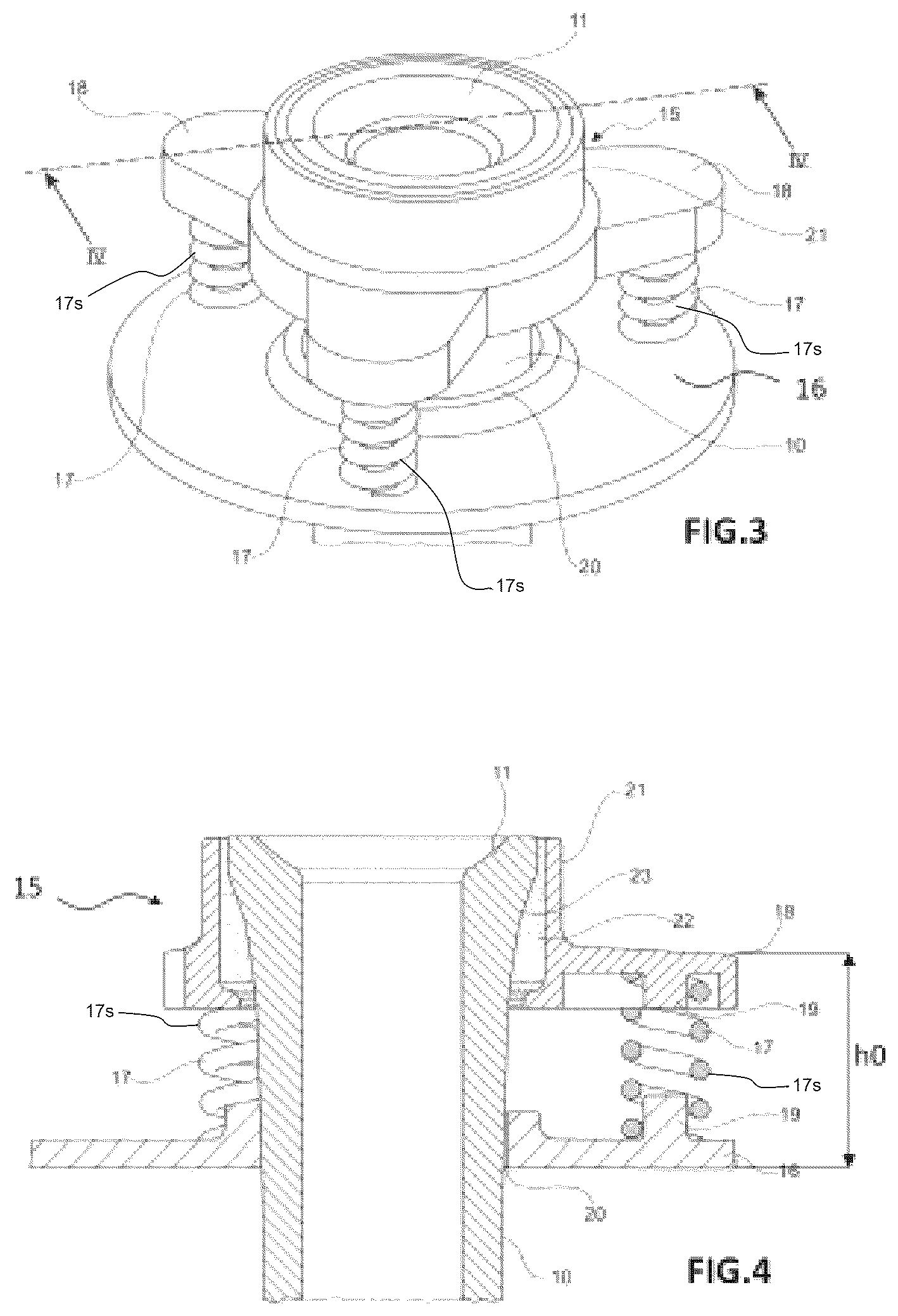 Patent US12508646 Figure 3 – Mould for casting molten metal comprising a coupling mechanism for a shroud, casting installation for casting a molten metal and method for casting a molten metal