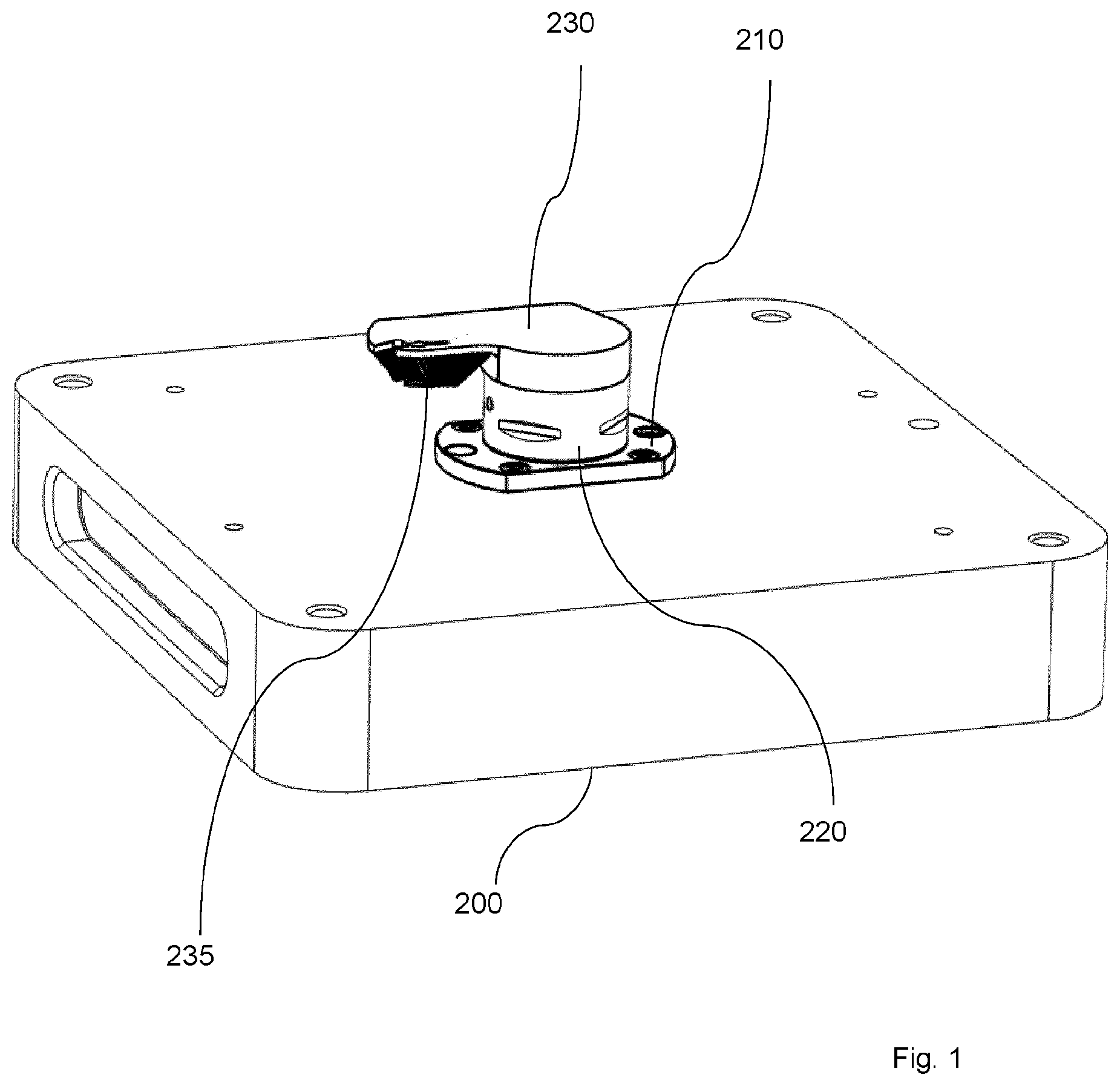 Patent US12508651 Figure 1 – Method for manufacturing an article on top of a base device