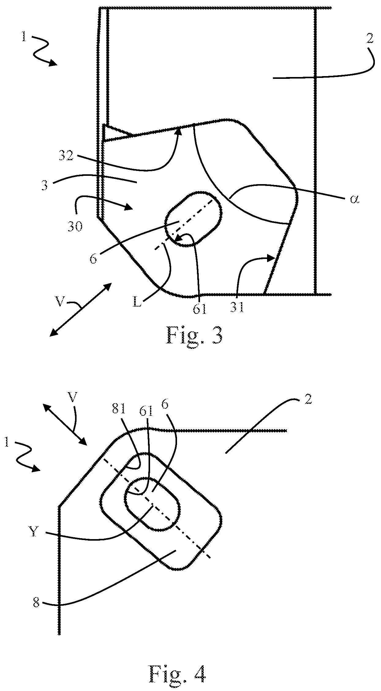 Patent US12508656 Figure 2 – Machining tool and method for indexing a cutting insert