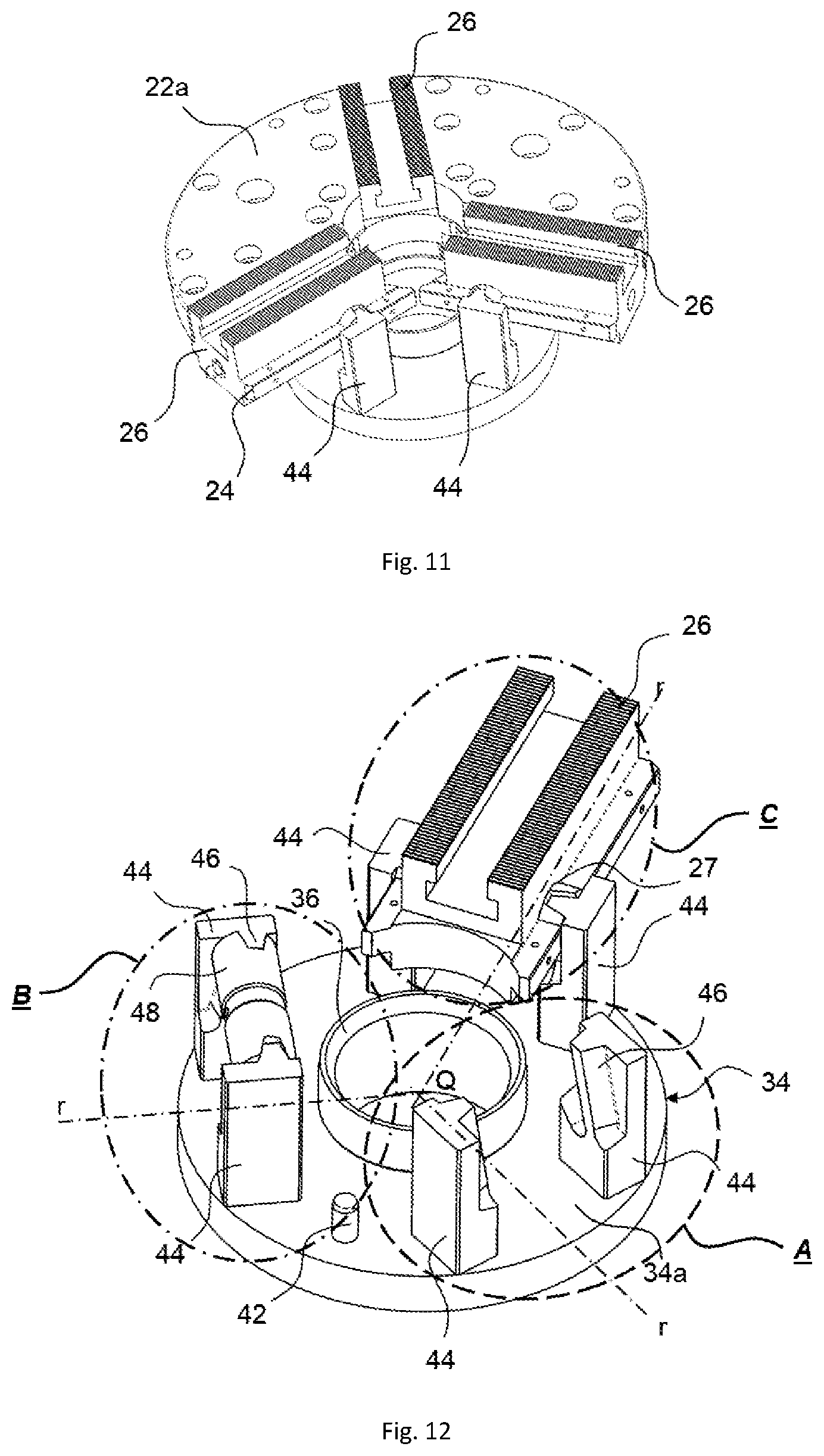 Patent US12508658 Figure 6 – Device for transmitting movement