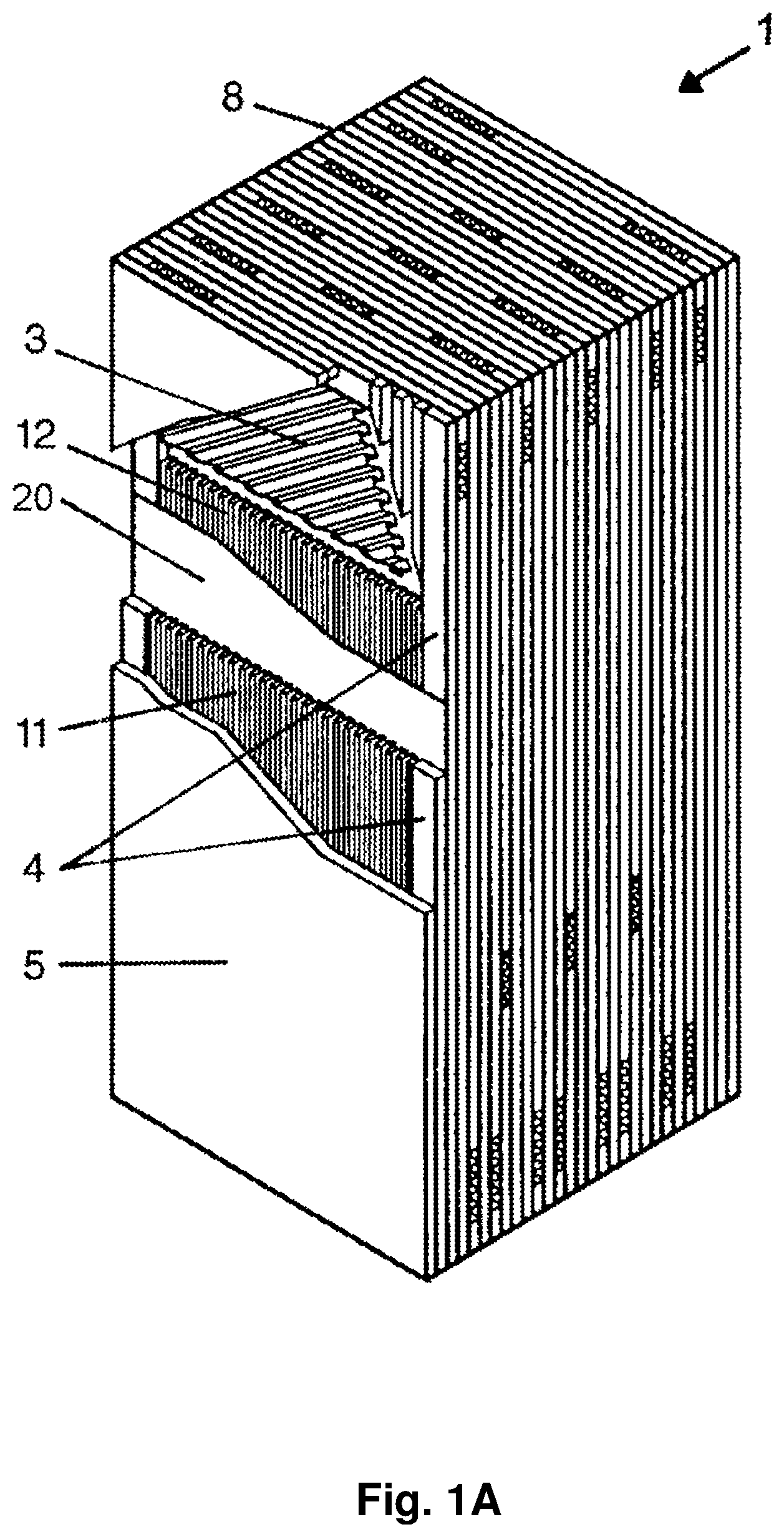 Patent US12508664 Figure 1 – Method for producing a plate heat exchanger and plate heat exchanger with thermocouples or measuring resistors