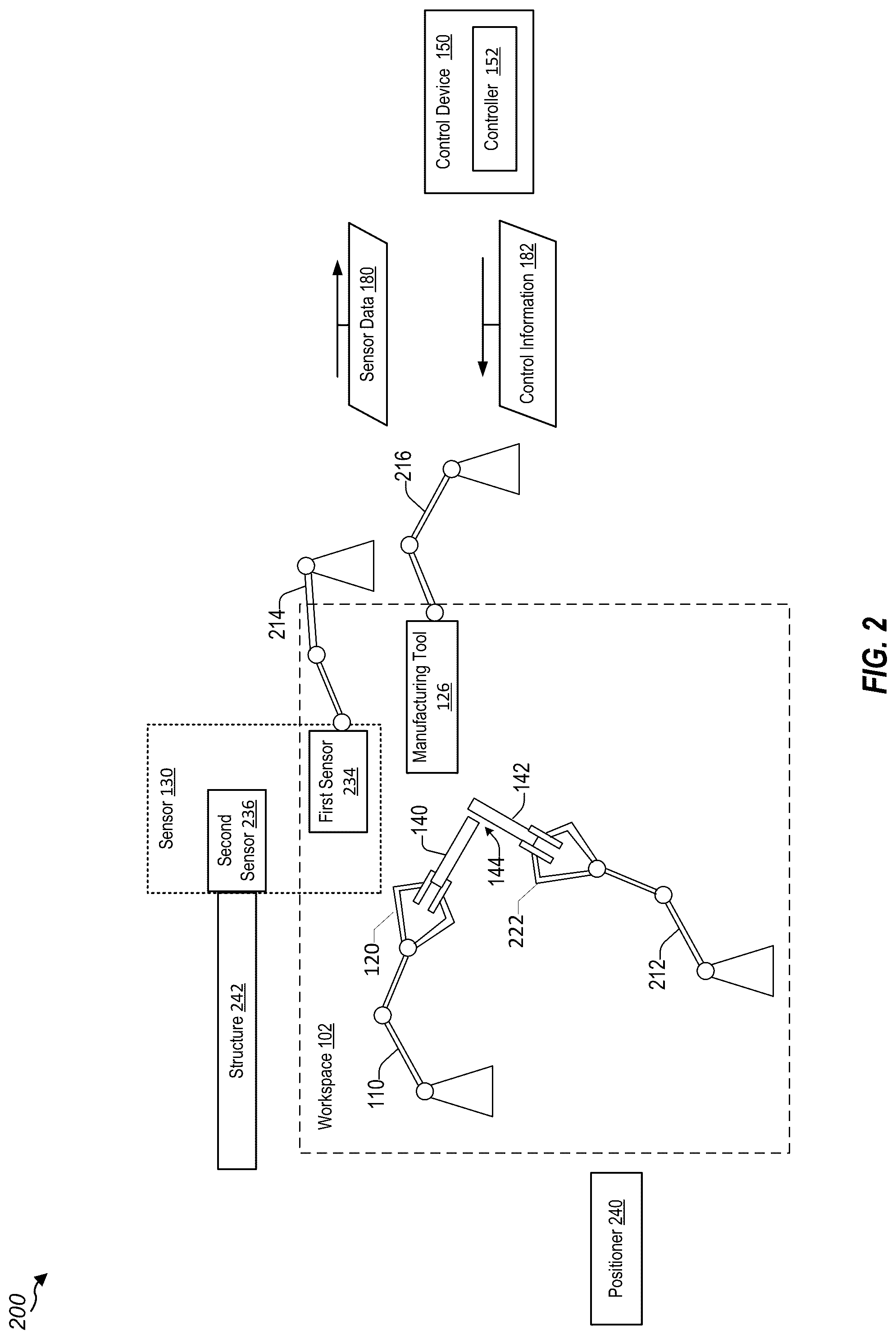 Patent US12508665 Figure 2 – Autonomous assembly robots