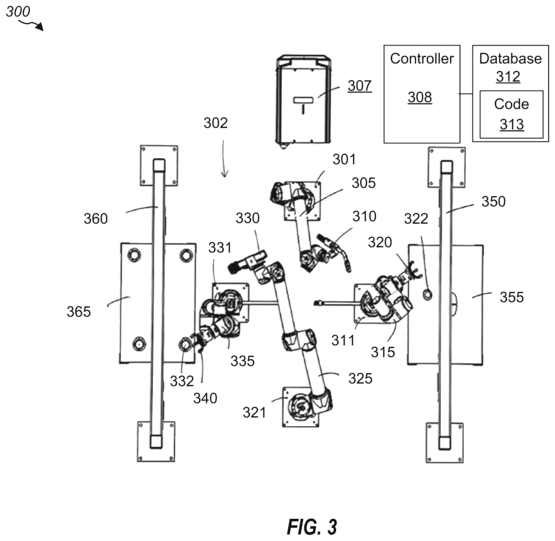Patent US12508665 Figure 3 – Autonomous assembly robots