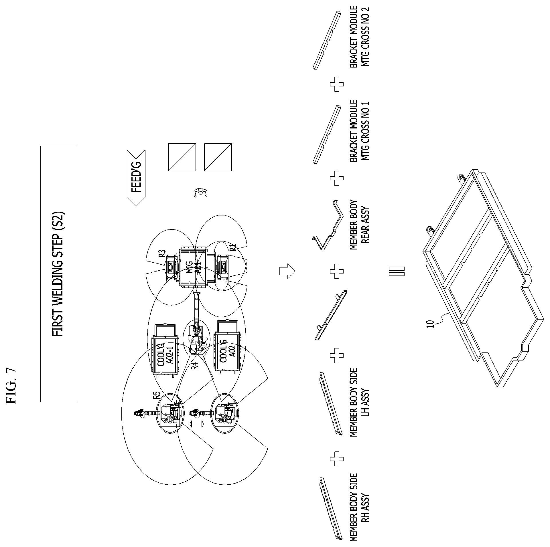 Patent US12508667 Figure 8 – Electric vehicle battery case manufacturing method