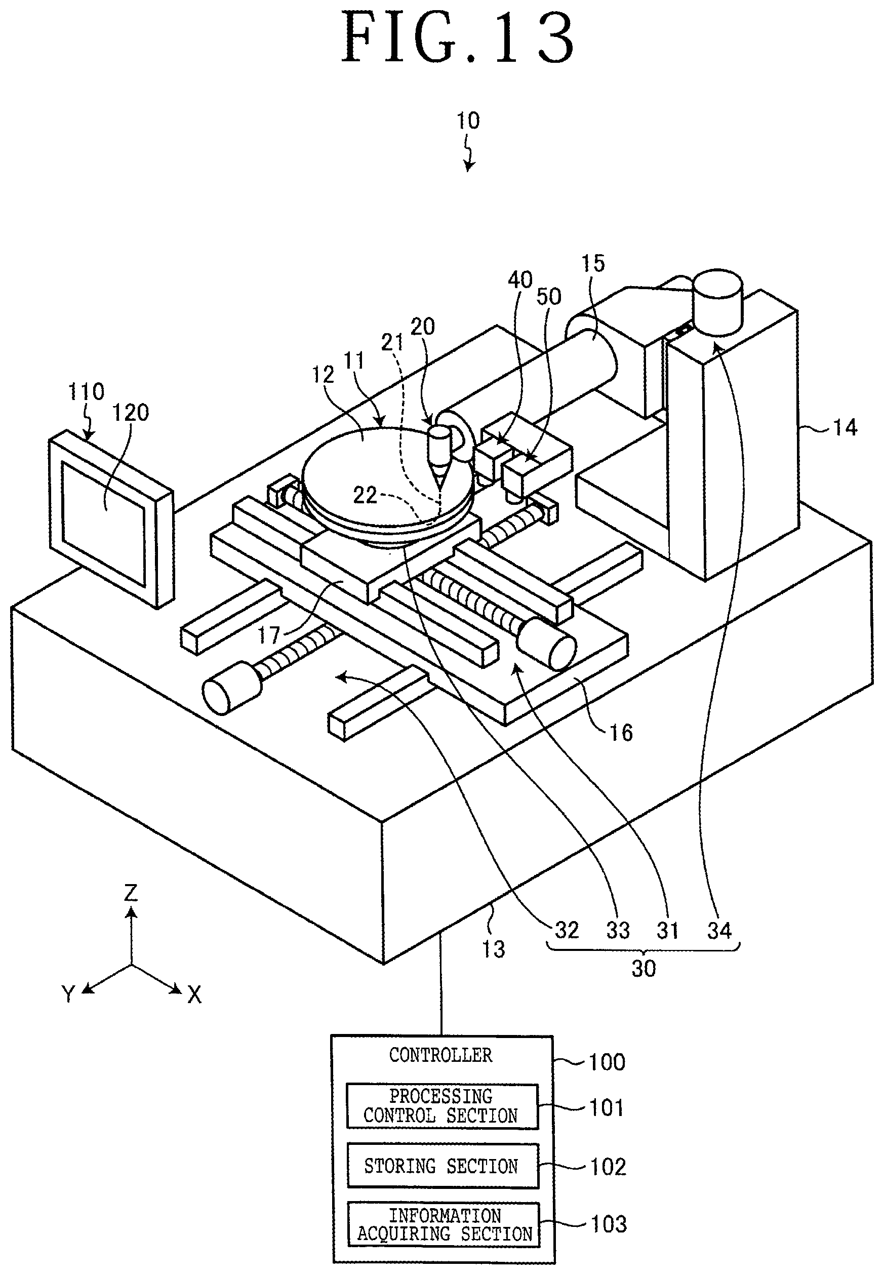 Patent US12508674 Figure 9 – Detection method of resistivity and processing method of plate-shaped workpiece