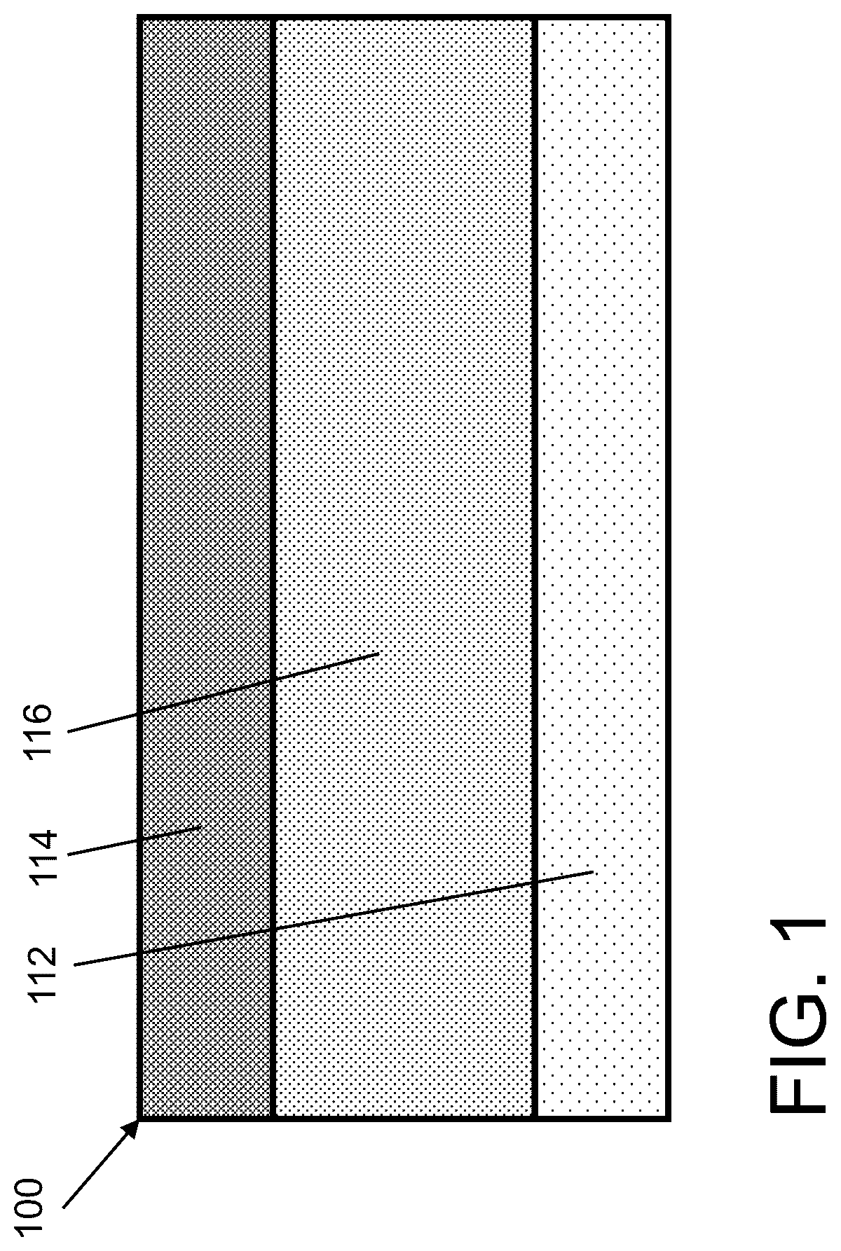Patent US12508675 Figure 1 – Braze tape with central region with low and high melting temperature alloy material, and related method