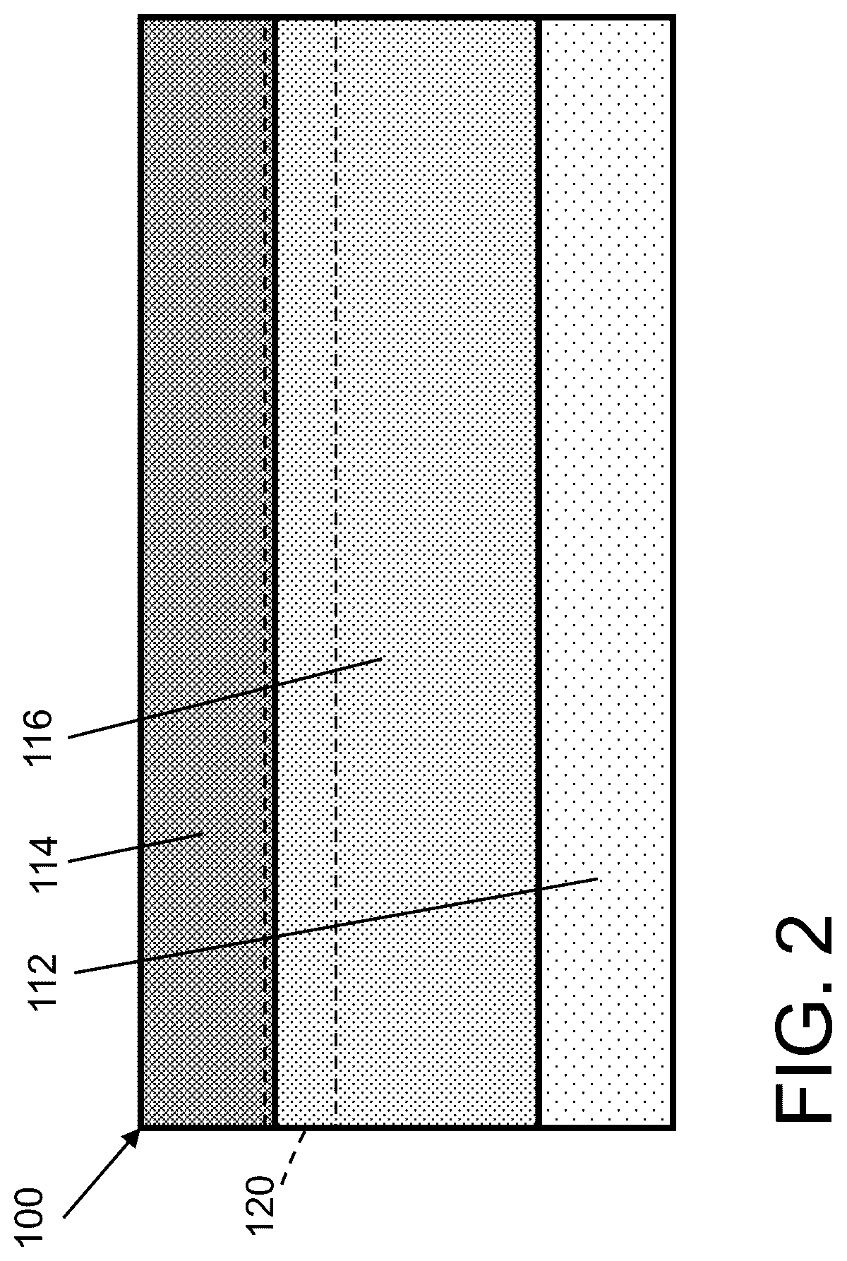 Patent US12508675 Figure 2 – Braze tape with central region with low and high melting temperature alloy material, and related method