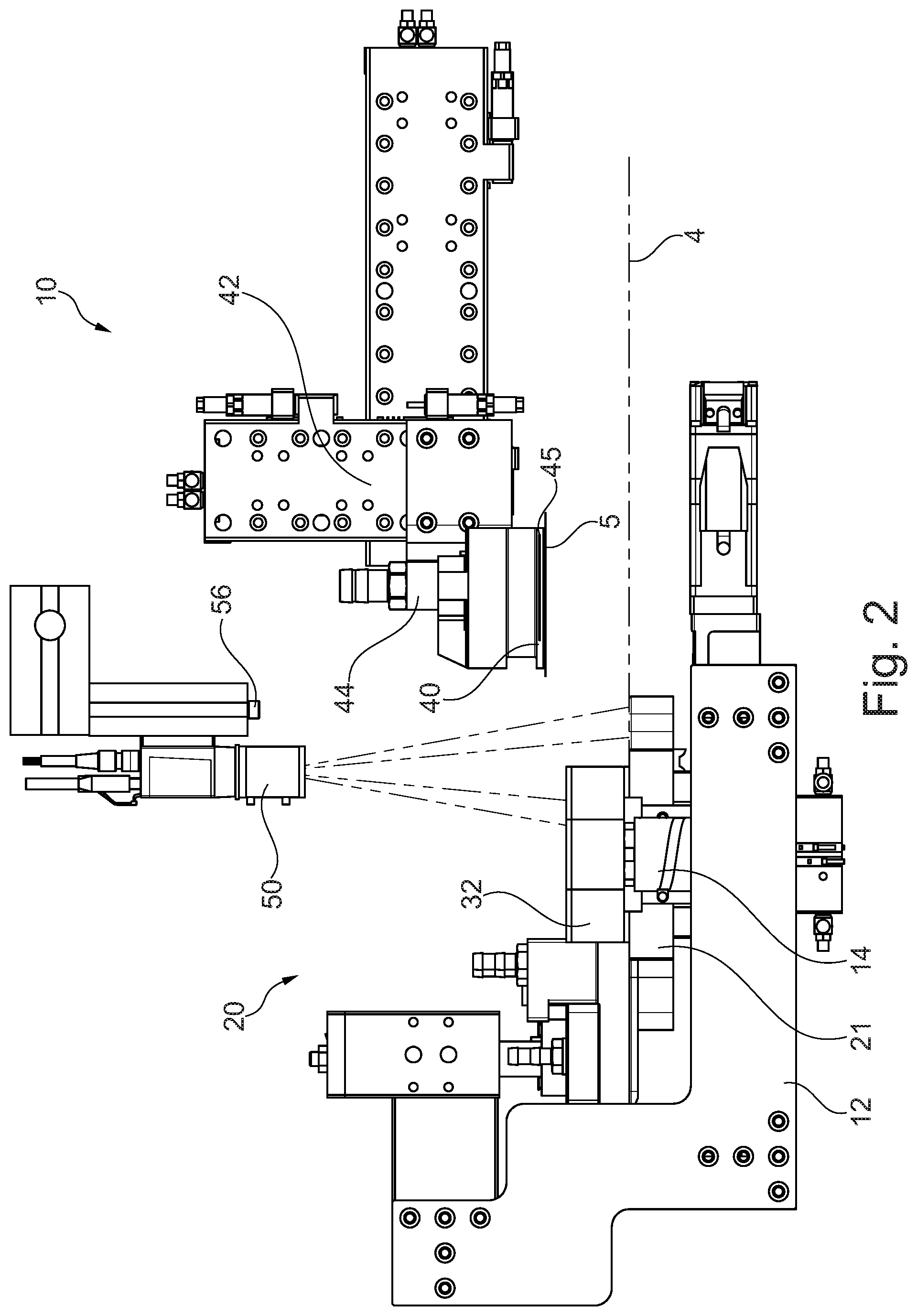 Patent US12508678 Figure 2 – Apparatus and method for cutting a film-like workpiece