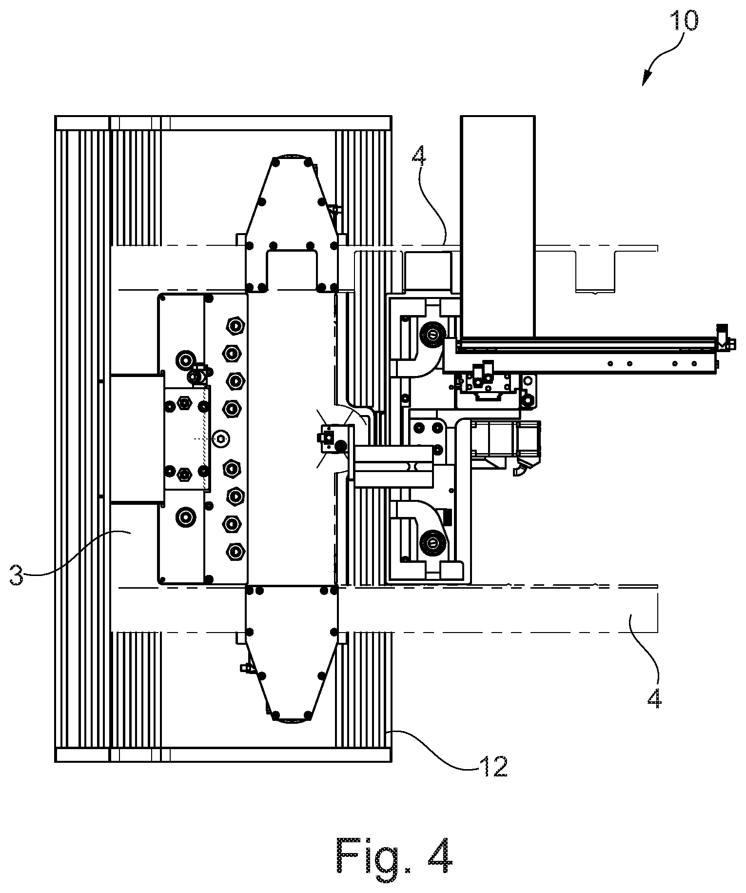 Patent US12508678 Figure 4 – Apparatus and method for cutting a film-like workpiece