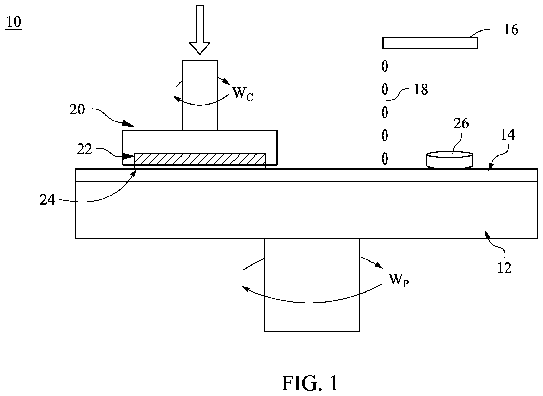 Patent US12508685 — Semiconductor device fabrication methods and devices for forming the same — Figure 1