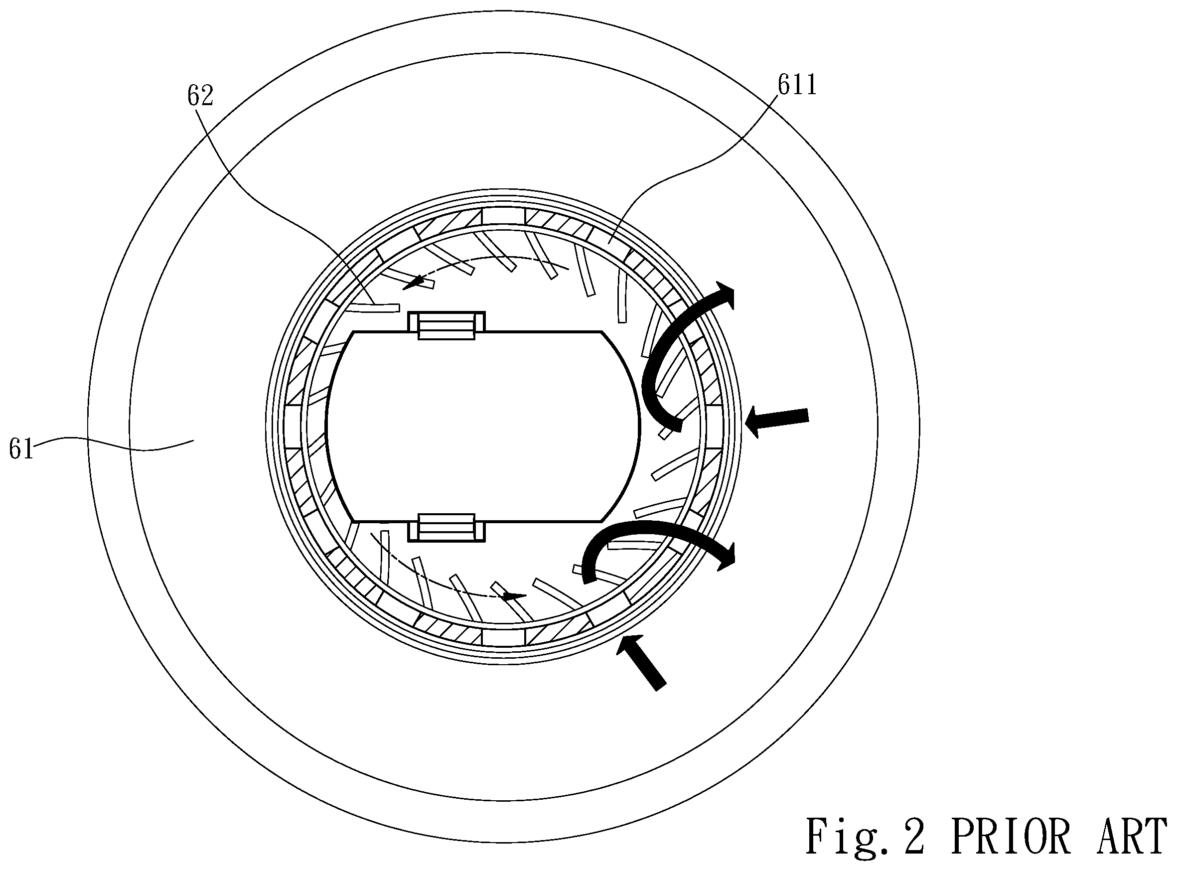 Patent US12508686 Figure 2 – Electric tool grinding machine