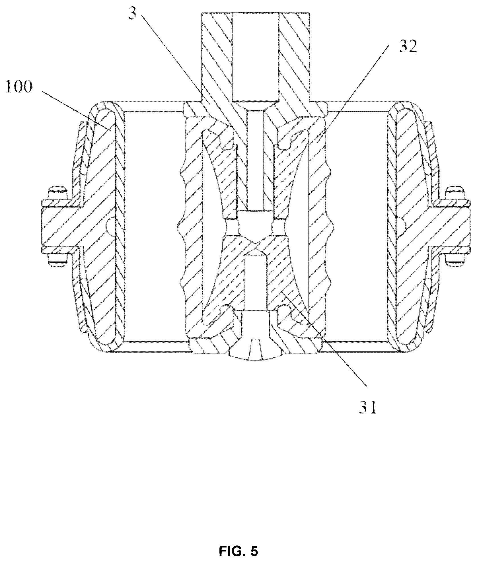 Patent US12508690 Figure 5 – External clip-on fixture