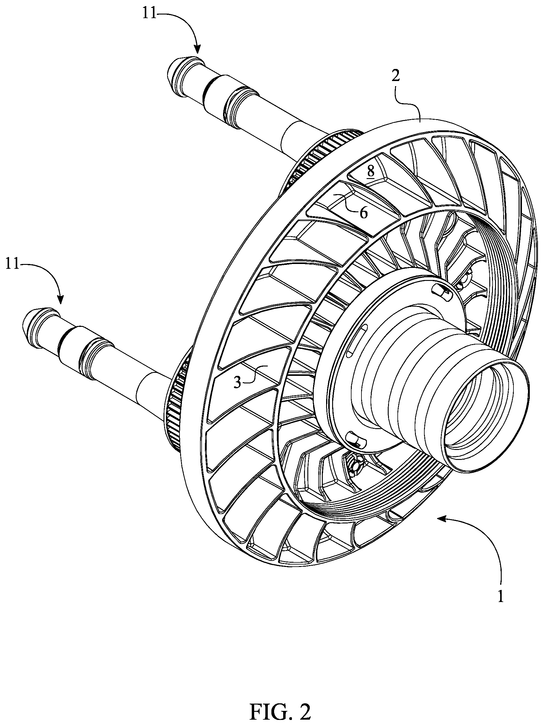 Patent US12508691 Figure 2 – Self-releasing clamping tool