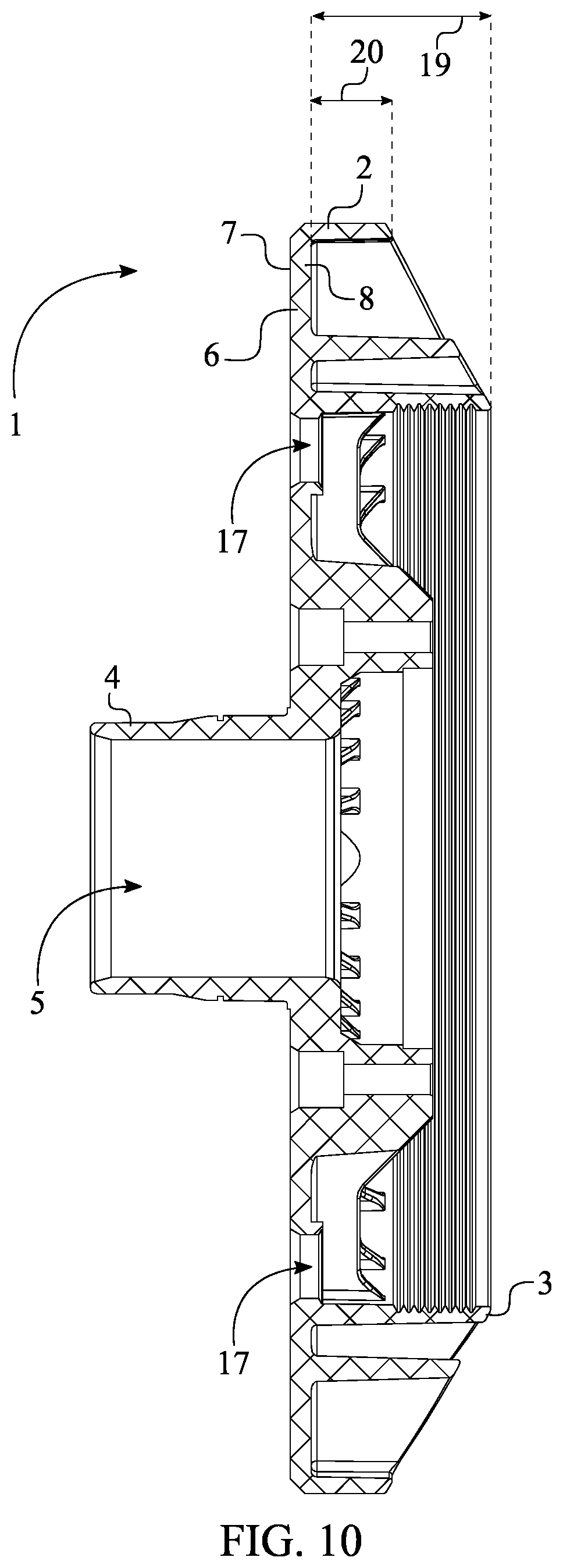 Patent US12508691 Figure 10 – Self-releasing clamping tool