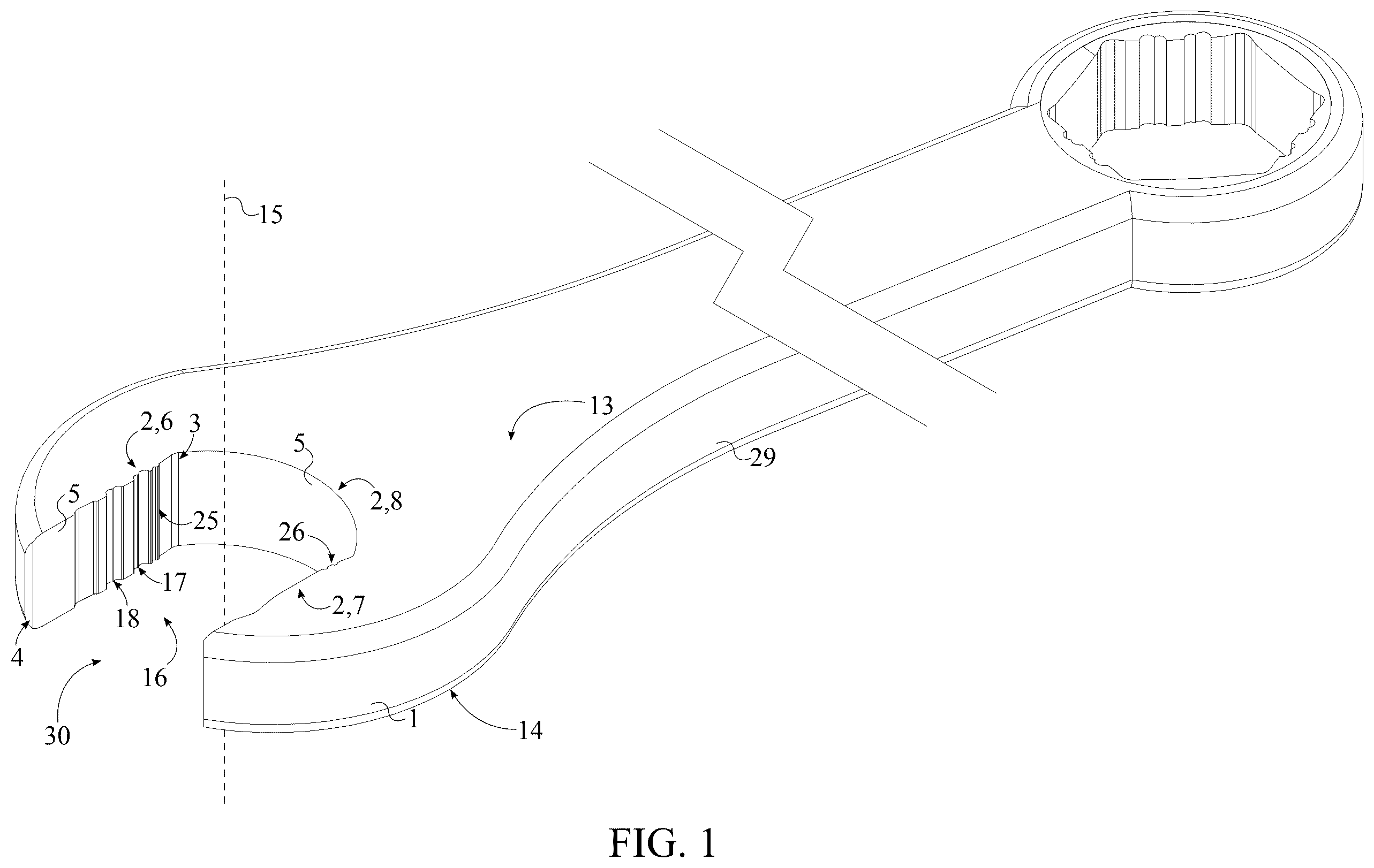 Patent US12508692 — Anti-slip torque tool — Figure 1