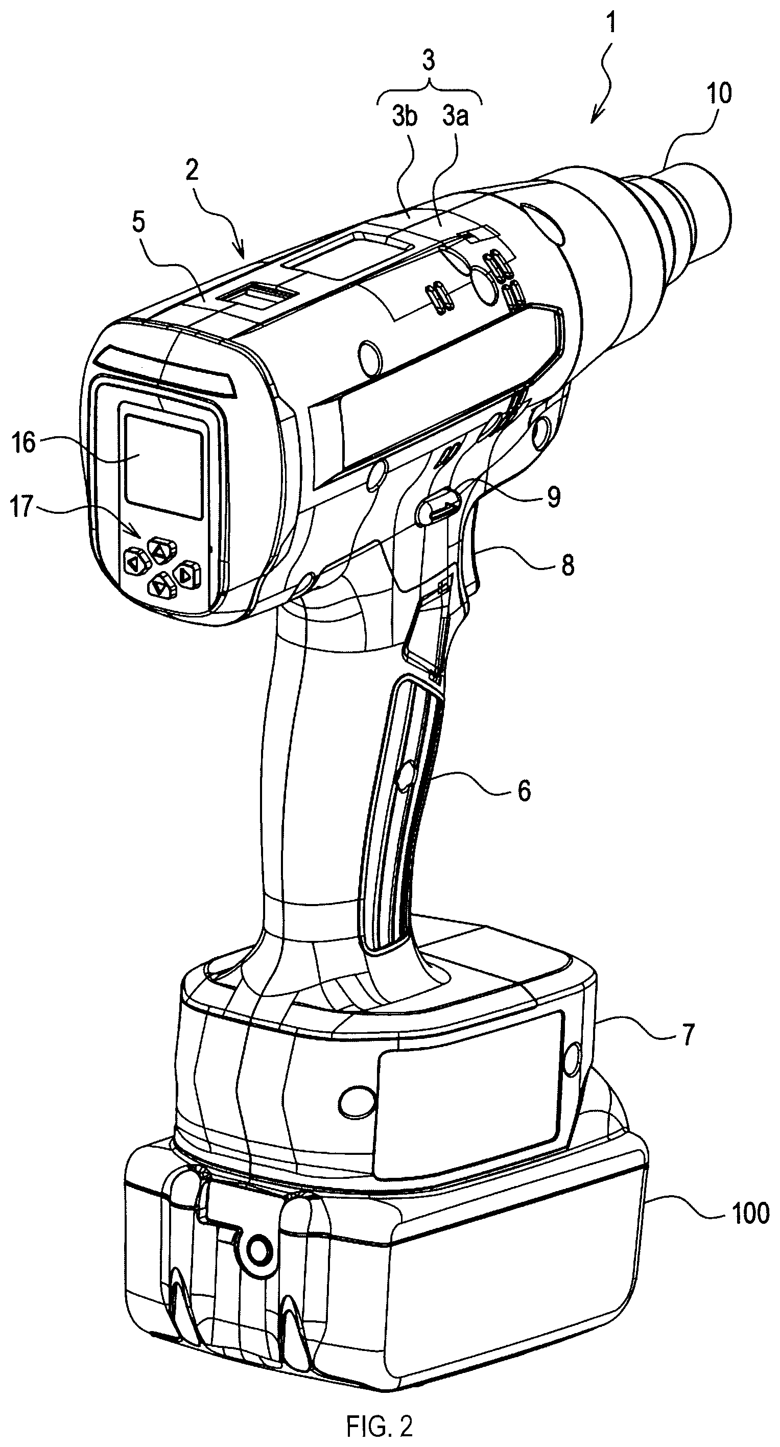 Patent US12508693 Figure 2 – Technique for controlling motor in electric power tool
