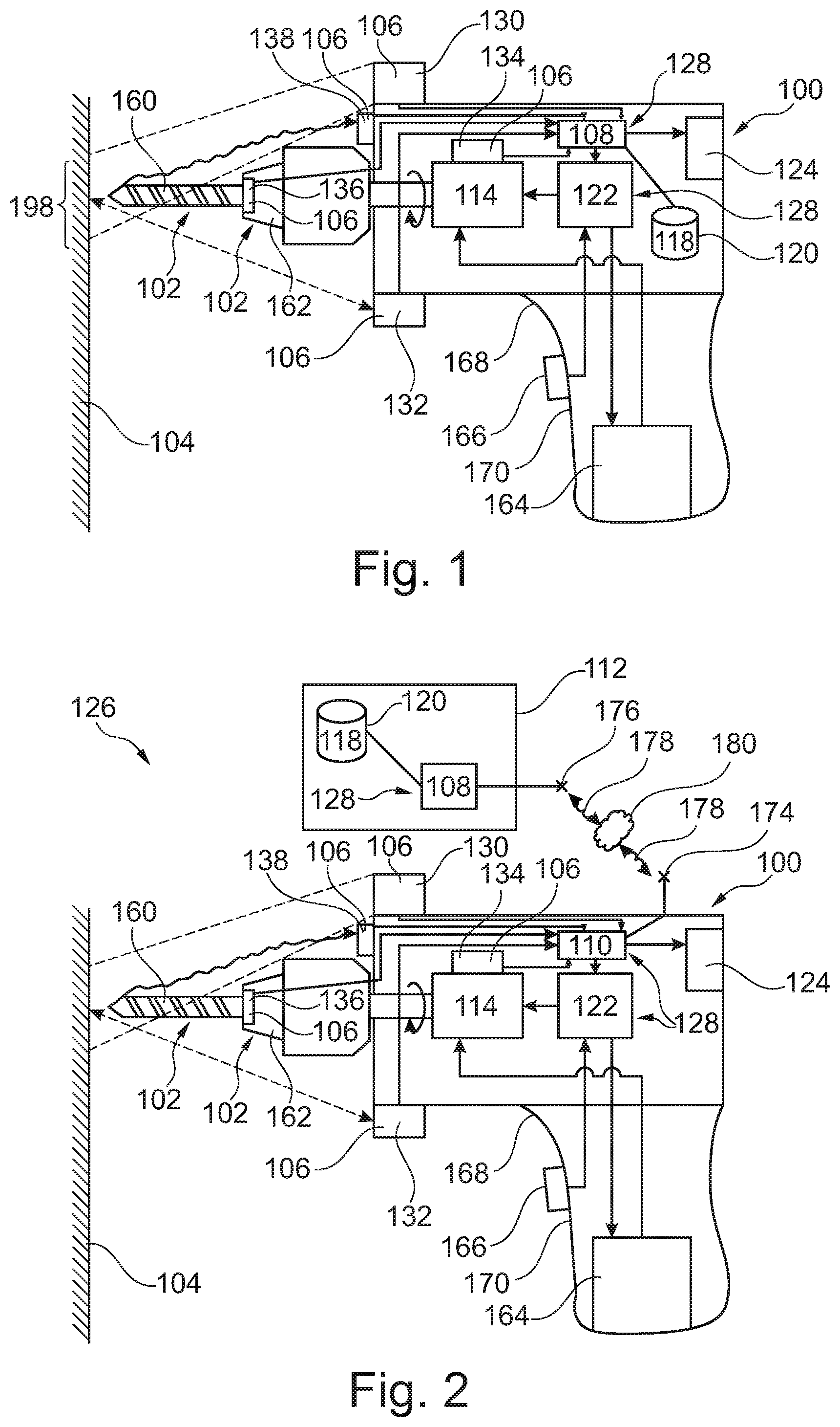 Patent US12508694 — Hand-held device comprising sensor unit, for characterizing a treated substrate — Figure 1