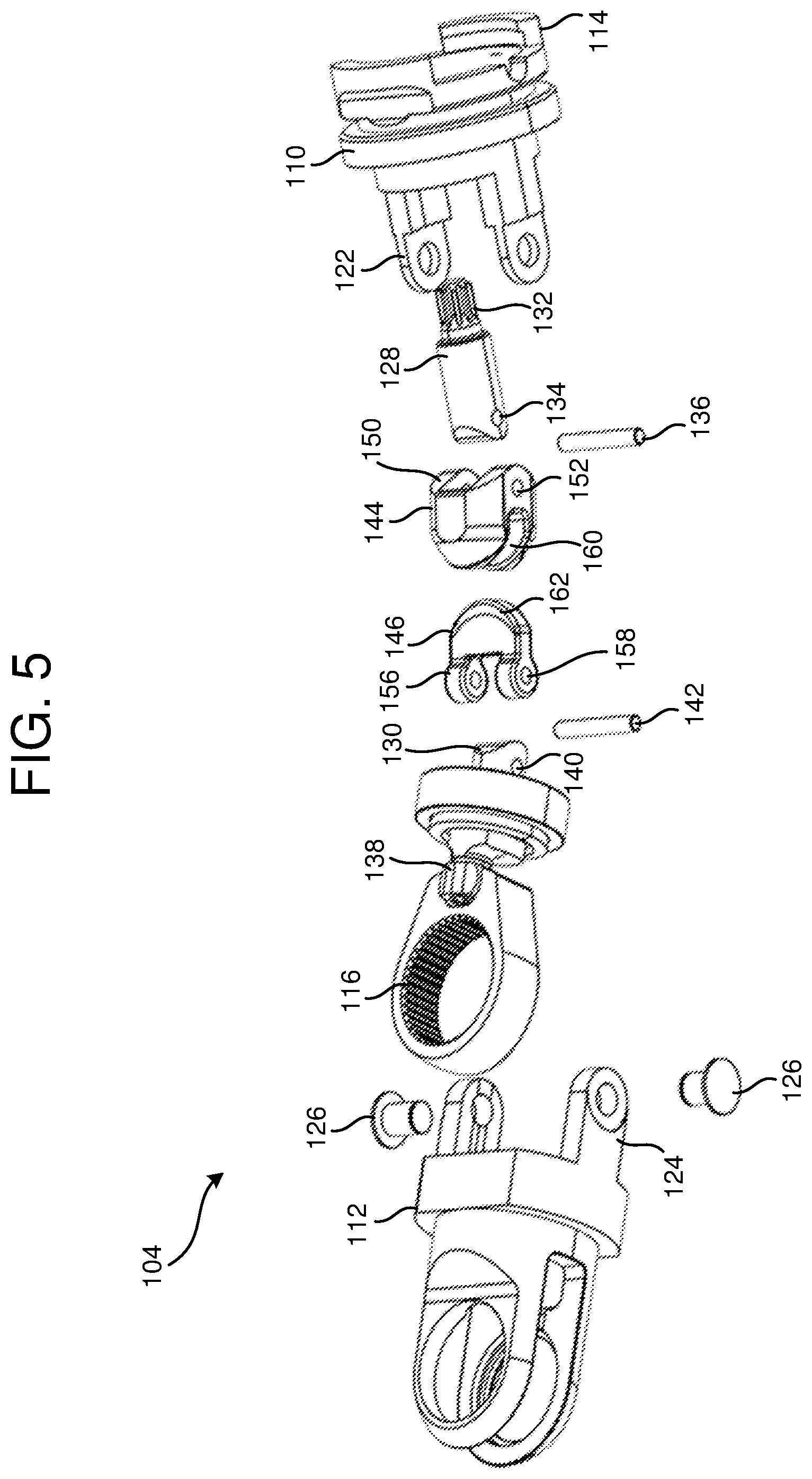 Patent US12508696 Figure 4 – Flexible head joints for cordless ratchet tools