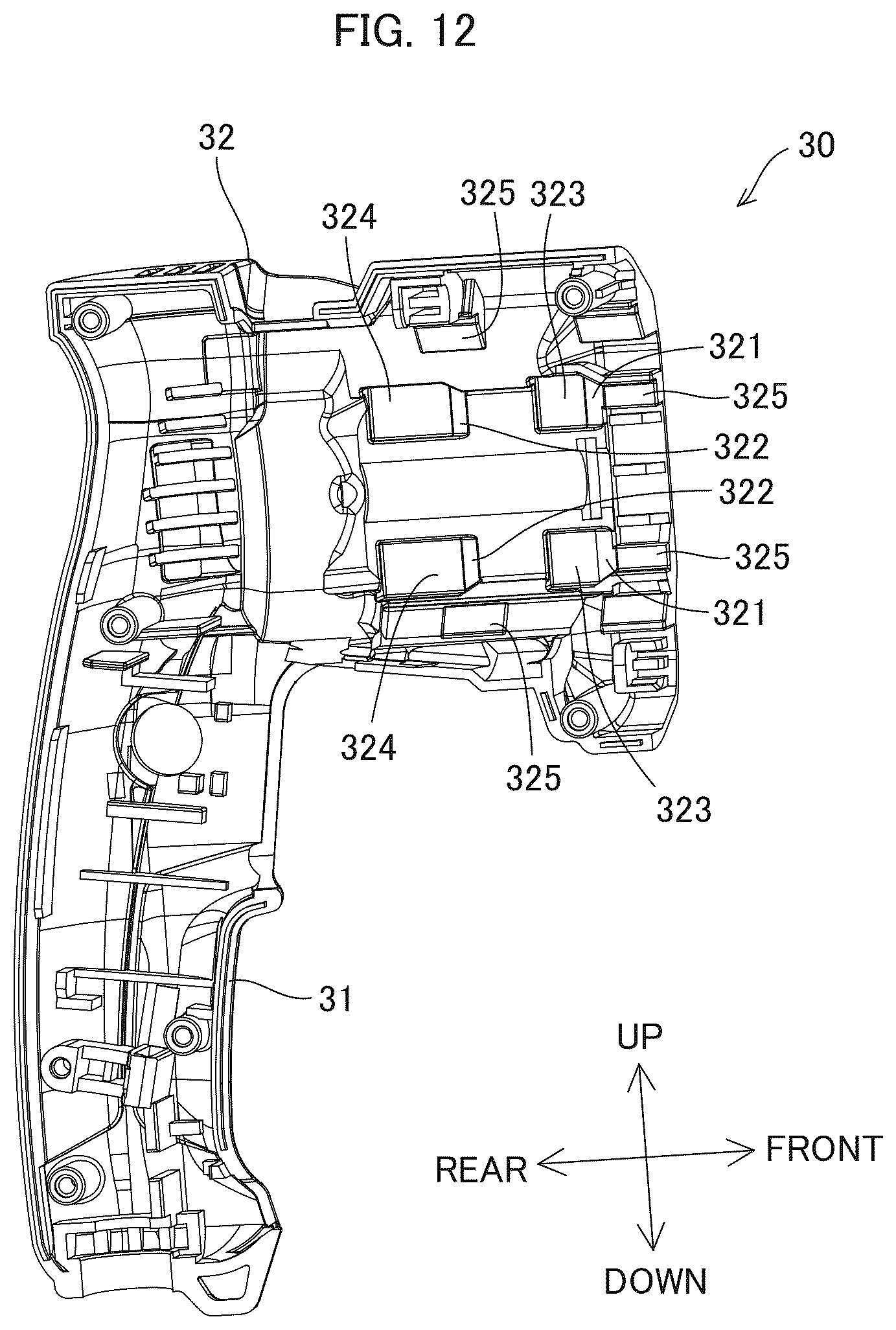 Patent US12508700 Figure 12 – Power tool having a hammer mechanism