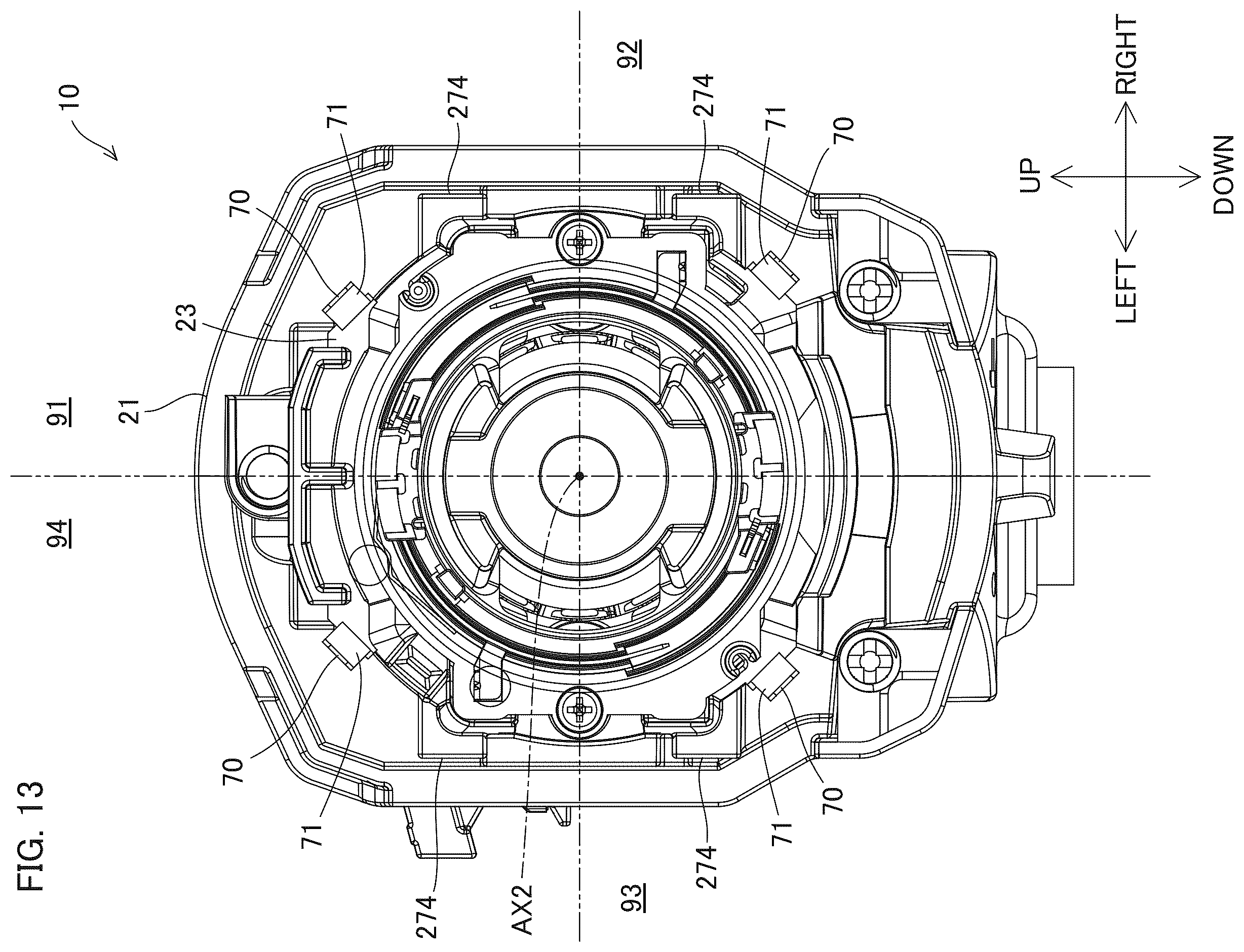 Patent US12508700 Figure 13 – Power tool having a hammer mechanism