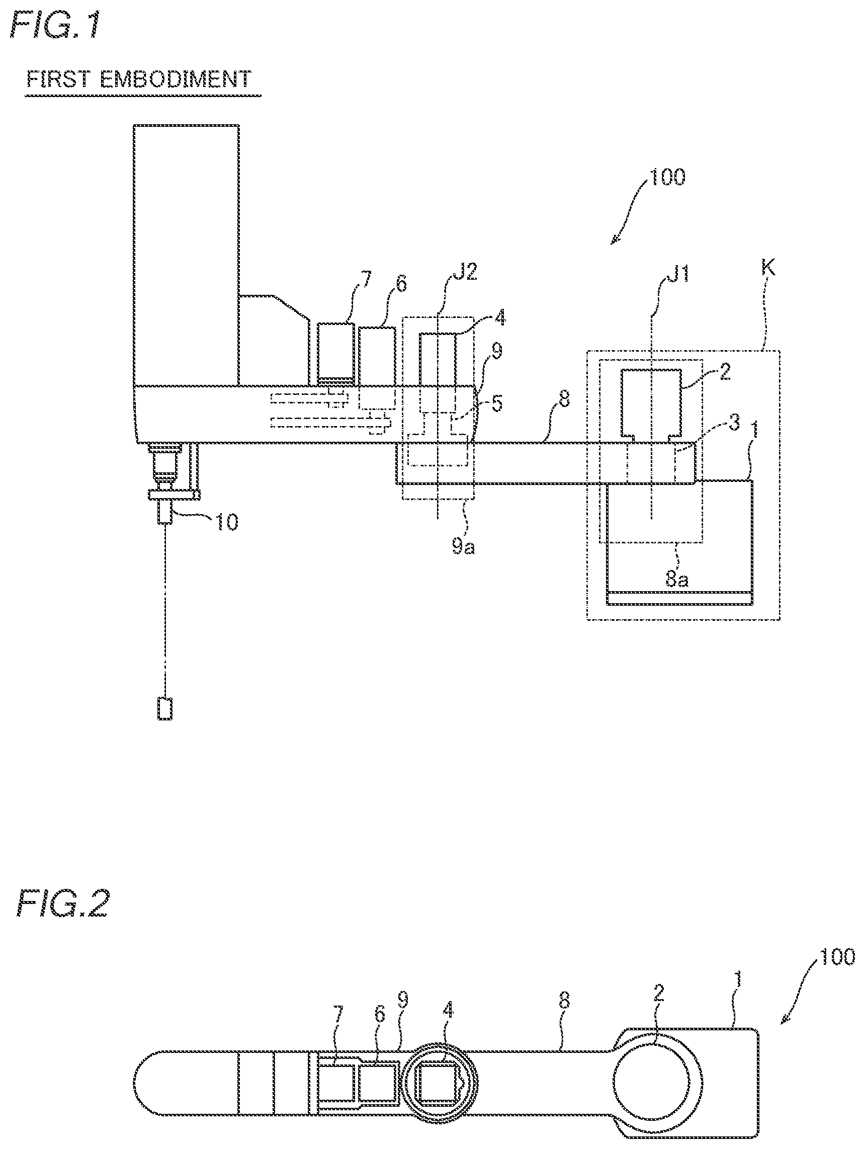 Patent US12508701 Figure 1 – Robot