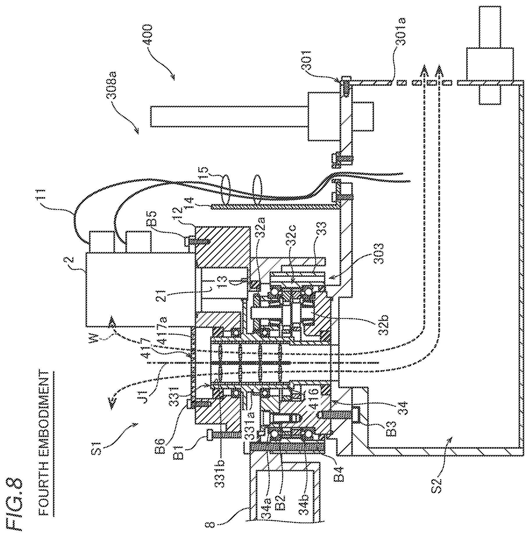 Patent US12508701 Figure 6 – Robot