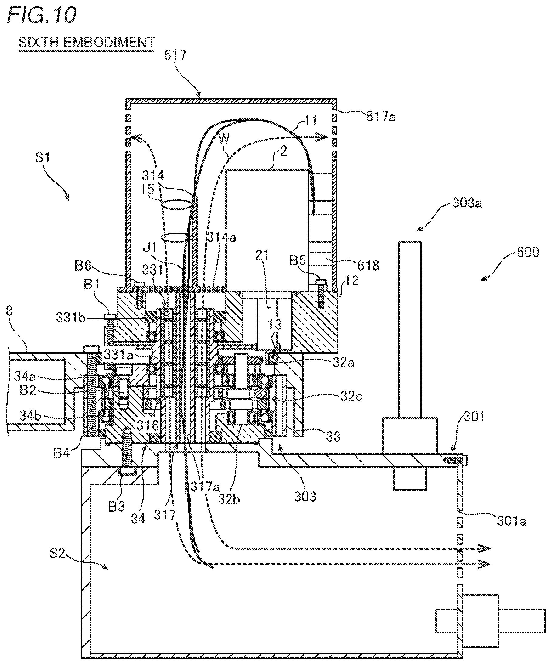 Patent US12508701 Figure 8 – Robot