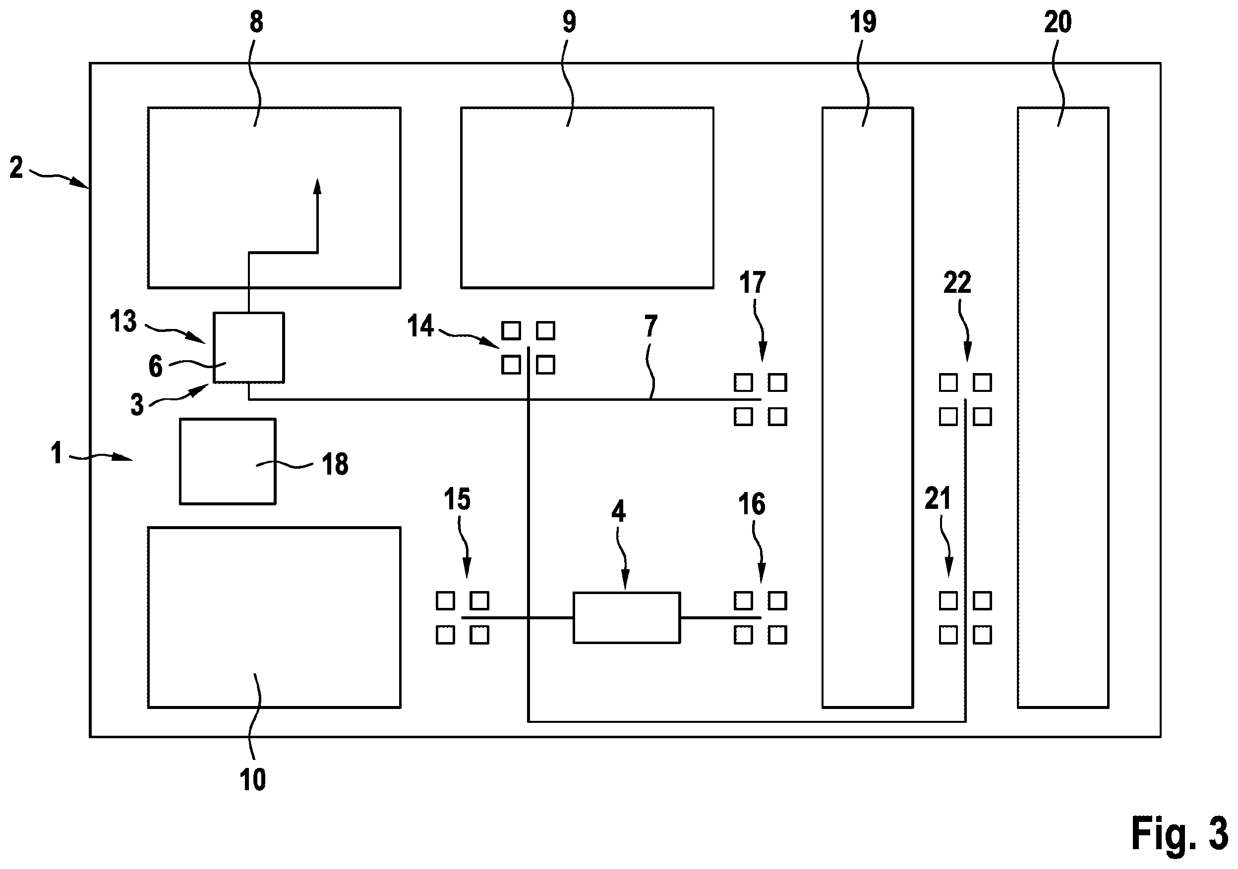 Patent US12508703 Figure 3 – Handling device for a manufacturing environment