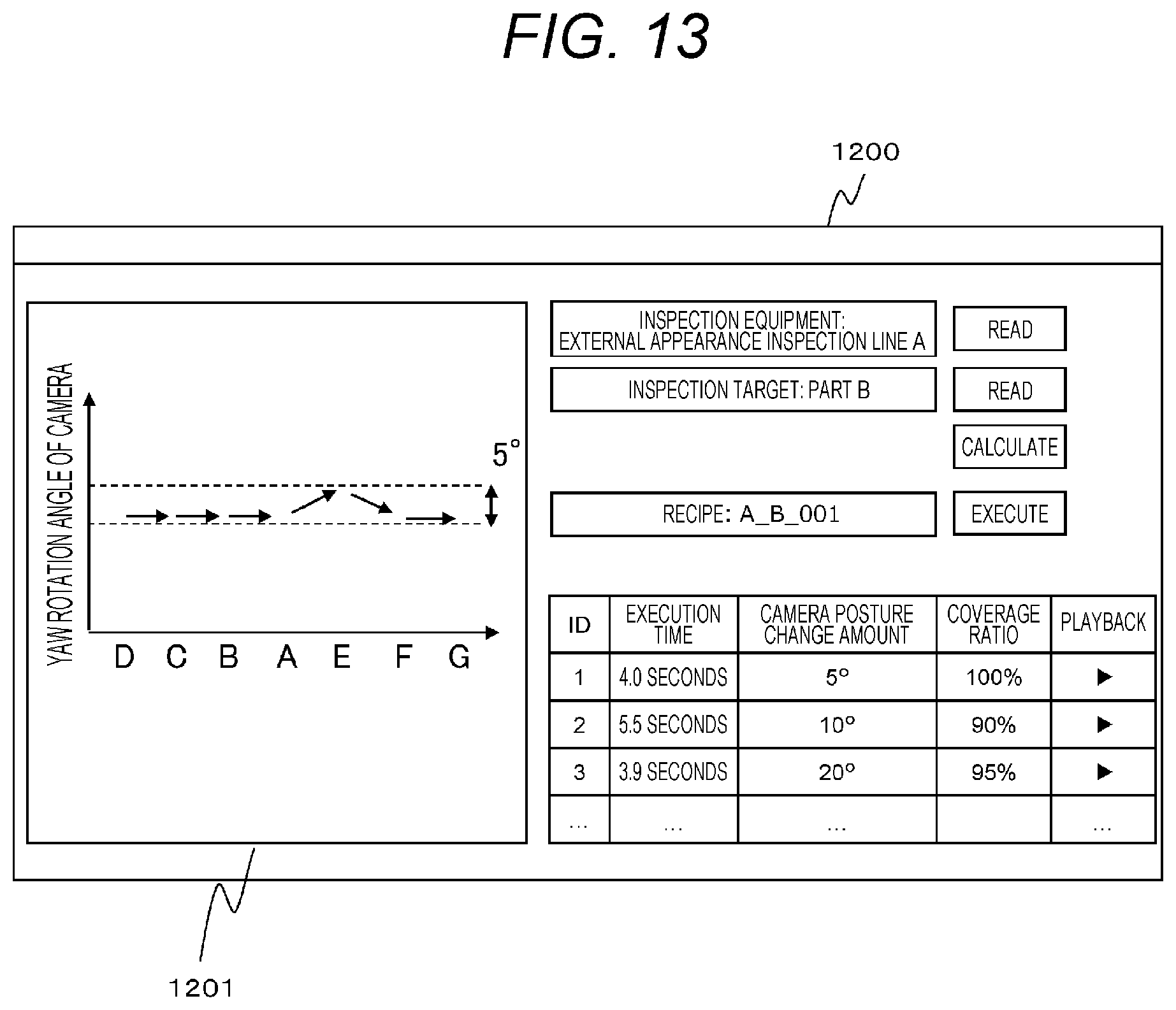 Patent US12508705 Figure 12 – Inspection route generation device and inspection route generation method