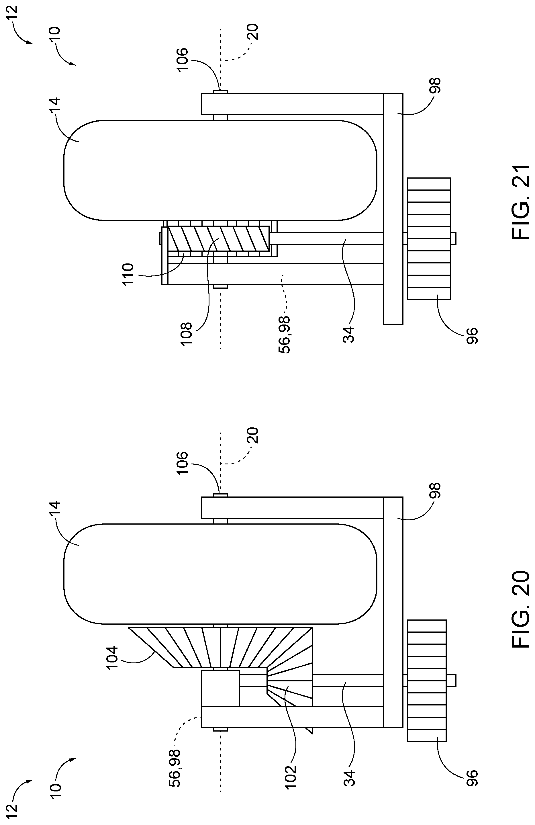 Patent US12508707 Figure 11 – Control devices for end effectors with multi-axis roller wheels, systems including the same, and related methods