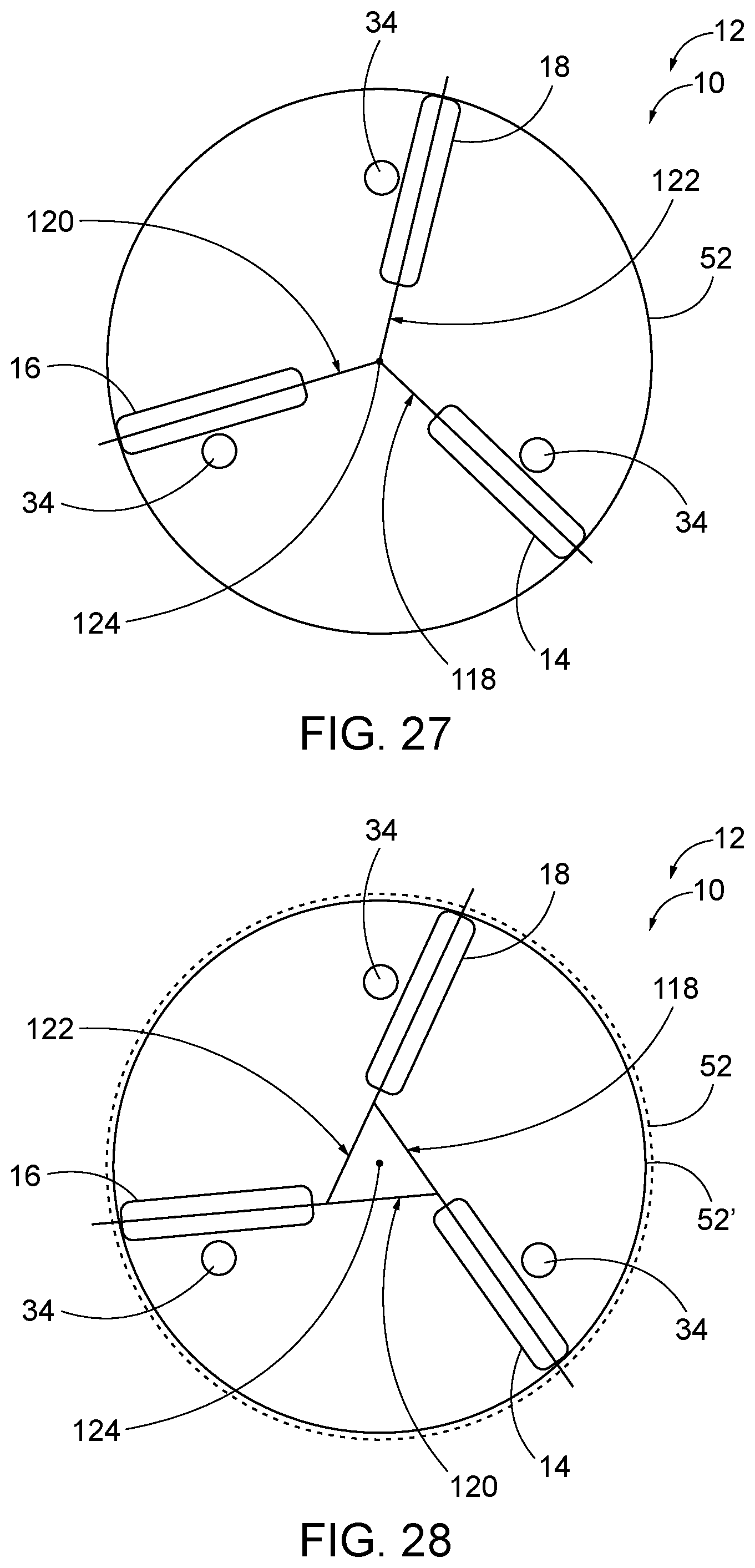 Patent US12508707 Figure 16 – Control devices for end effectors with multi-axis roller wheels, systems including the same, and related methods
