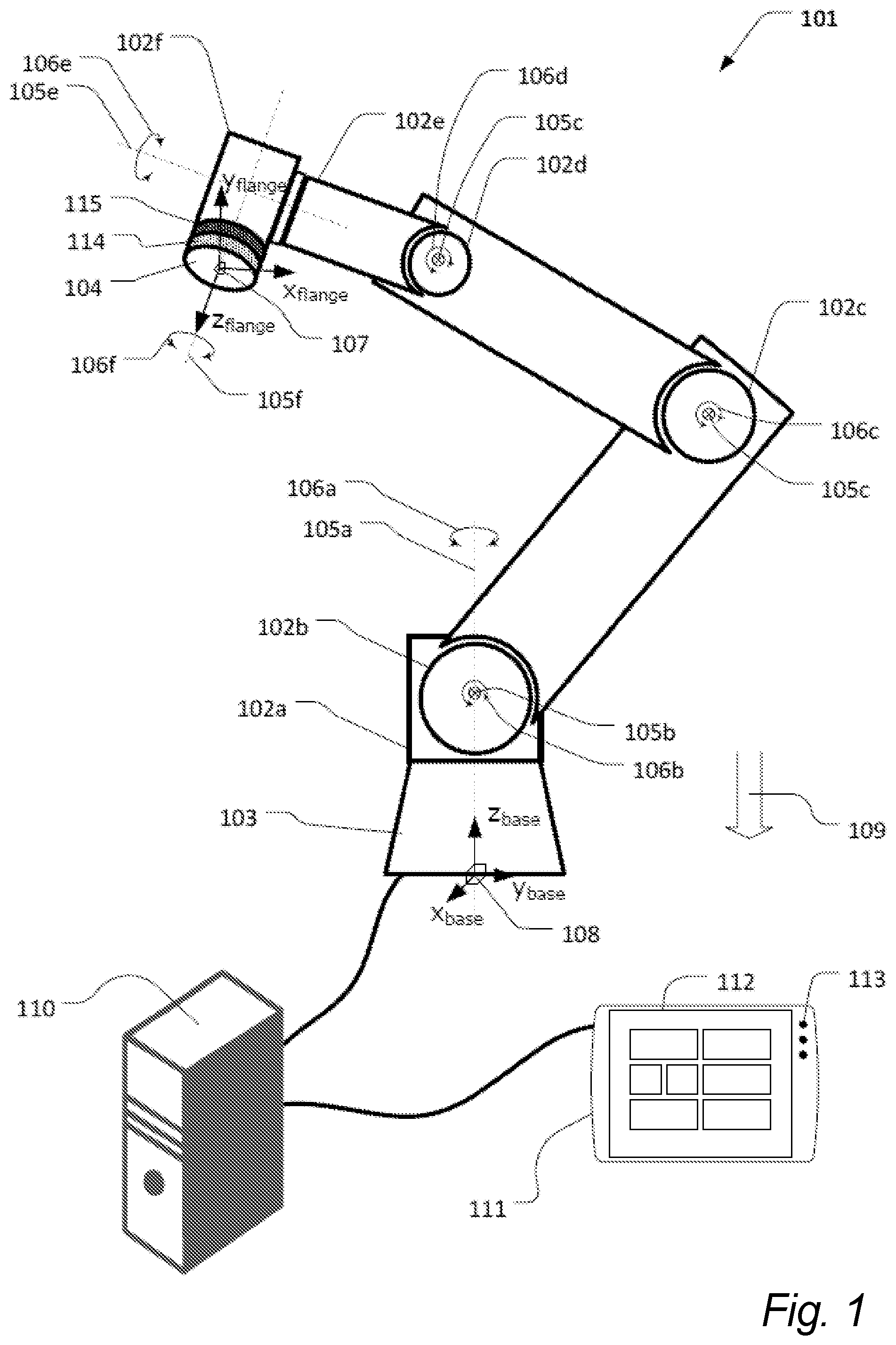 Patent US12508711 Figure 1 – Robot system and a method for monitoring a robot system