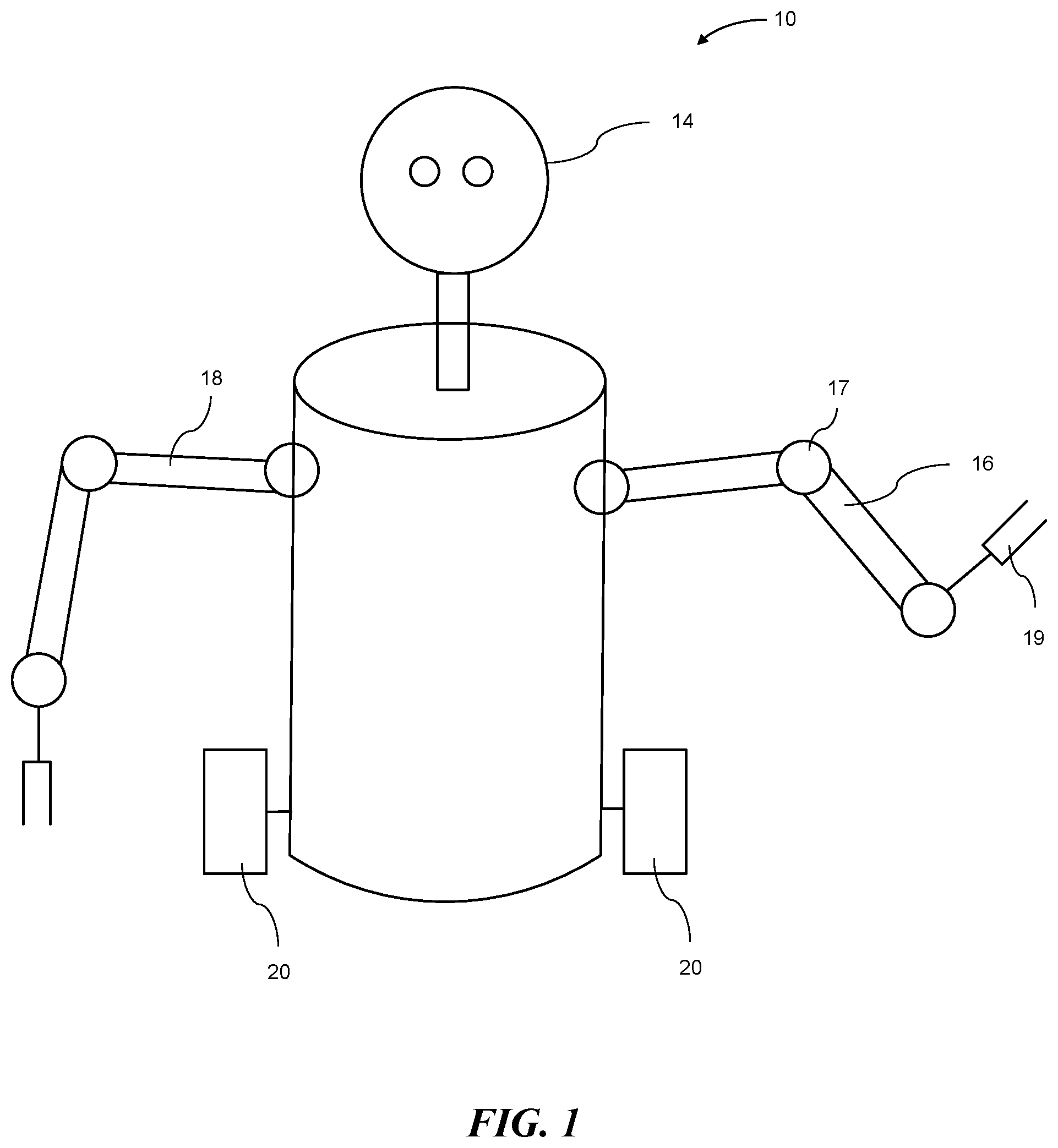 Patent US12508715 Figure 1 – Robotic systems and methods