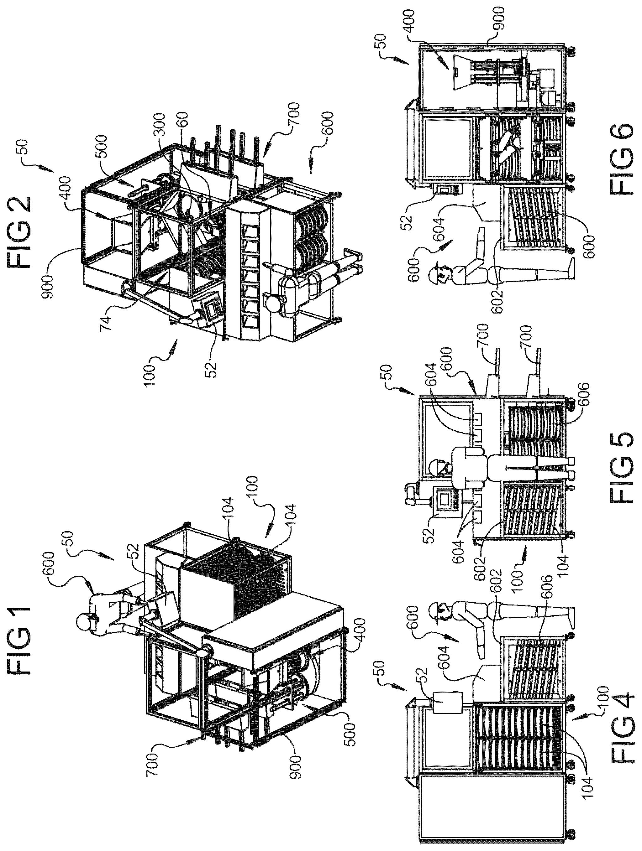 Patent US12508716 Figure 1 – Automated pizza assembly system including measuring device