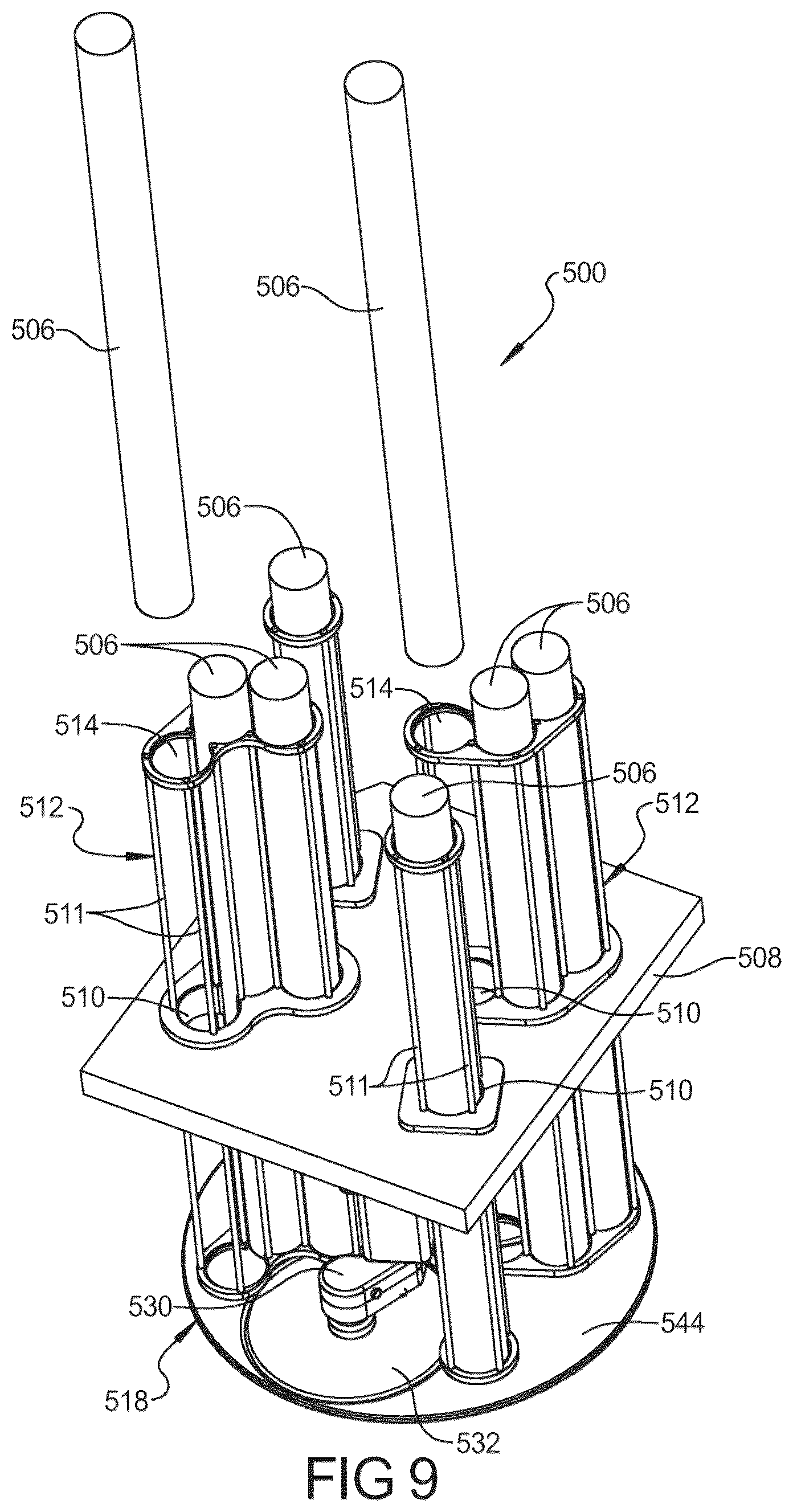 Patent US12508716 Figure 5 – Automated pizza assembly system including measuring device