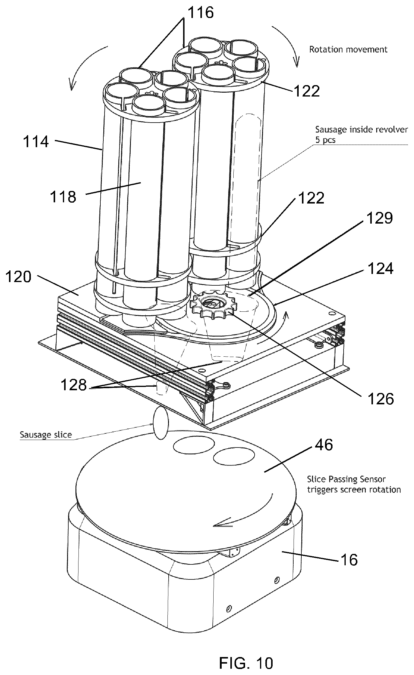 Patent US12508717 Figure 9 – Flexible automatic food processing and client orders execution machine