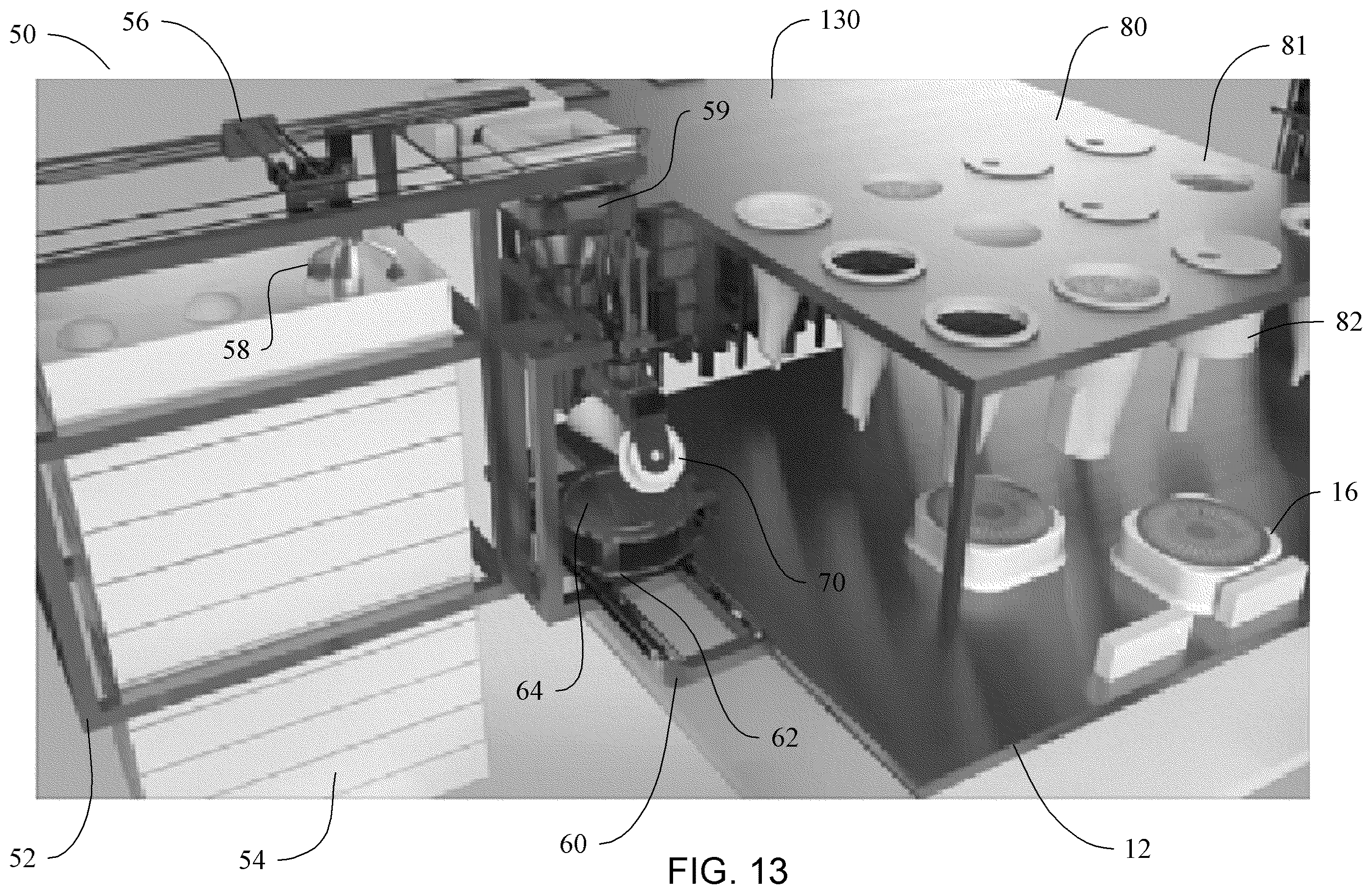 Patent US12508717 Figure 12 – Flexible automatic food processing and client orders execution machine