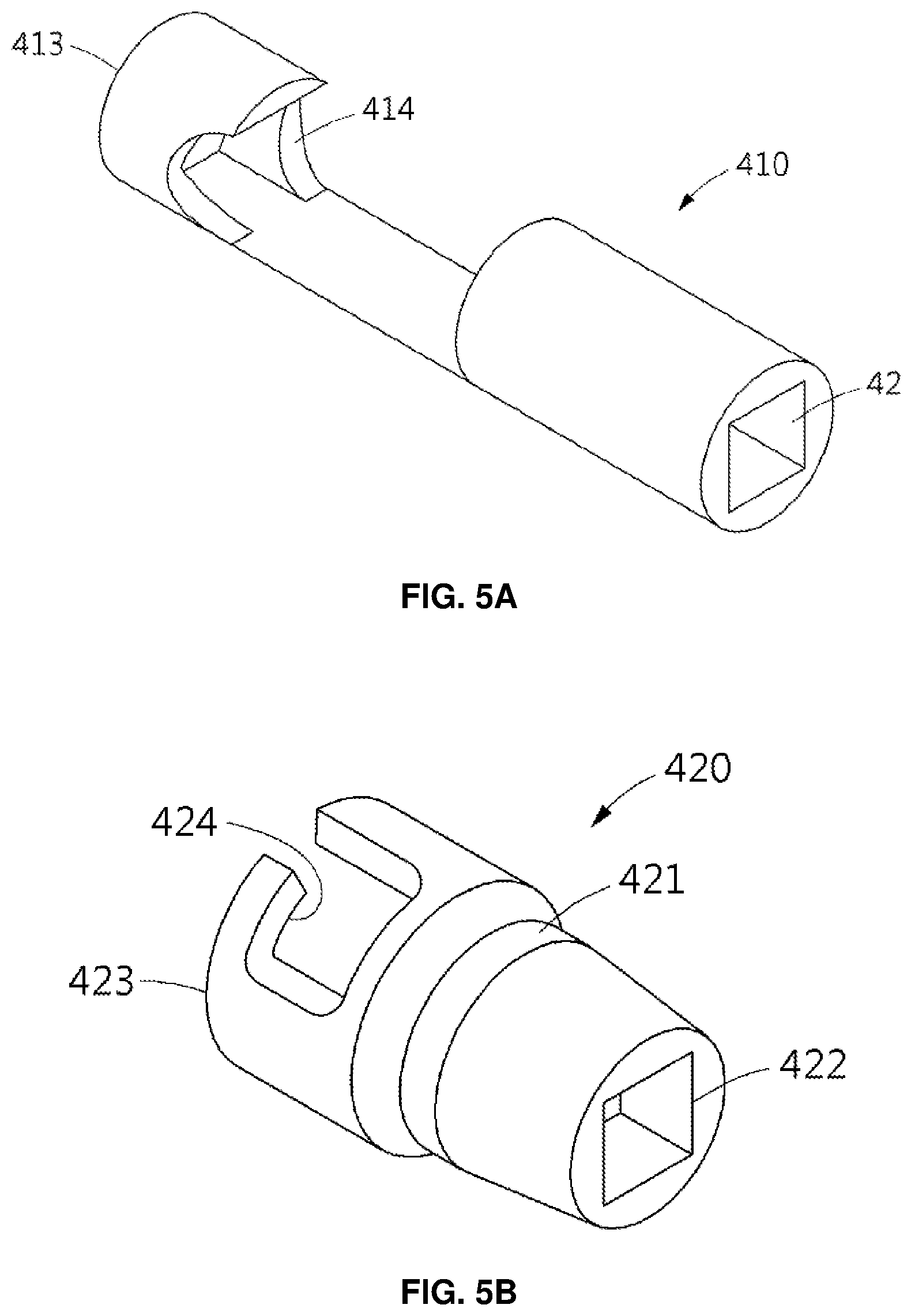 Patent US12508719 Figure 4 – Filter replacement device