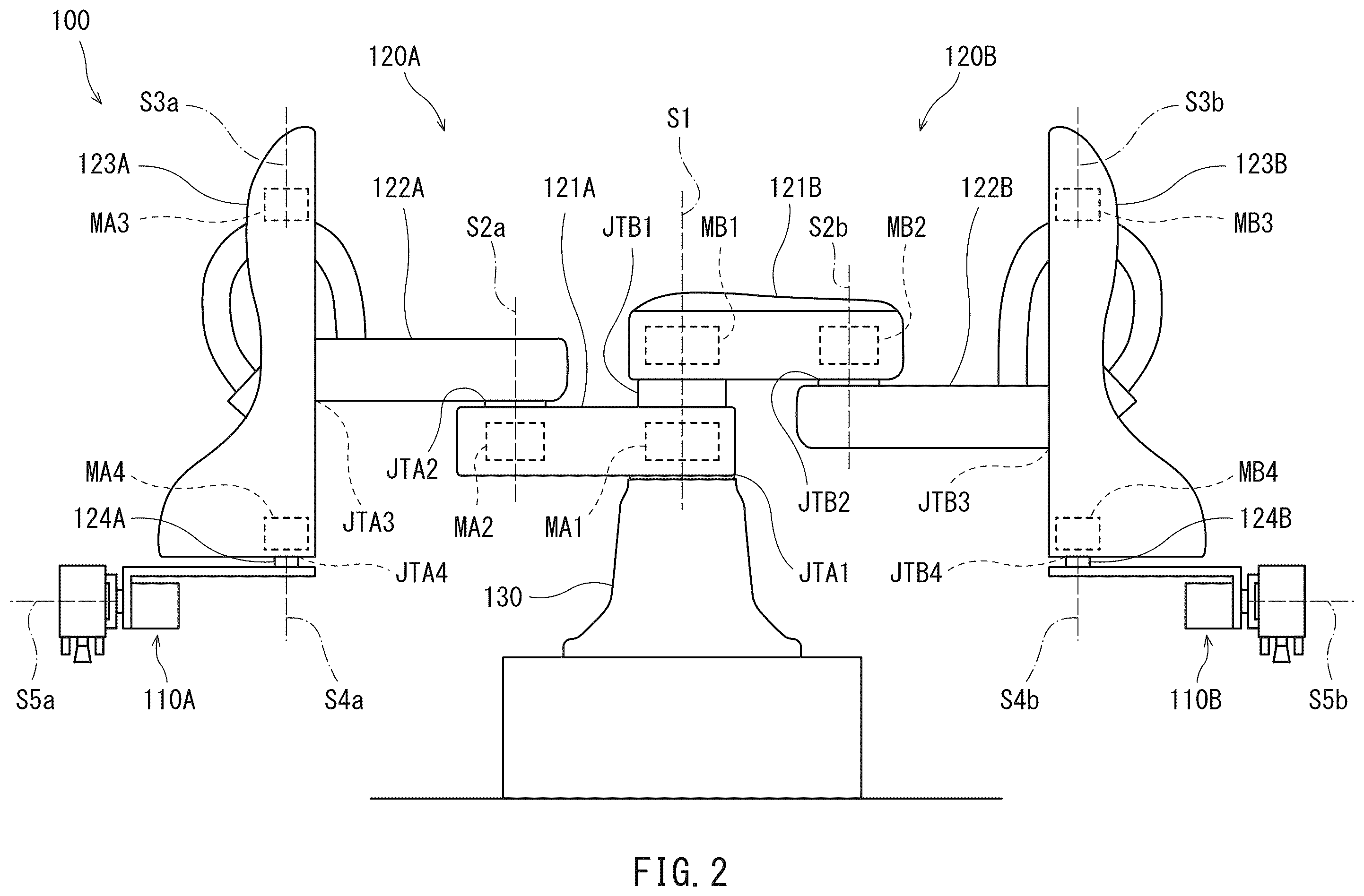 Patent US12508722 Figure 2 – Holding device, control method, control device, and robot system