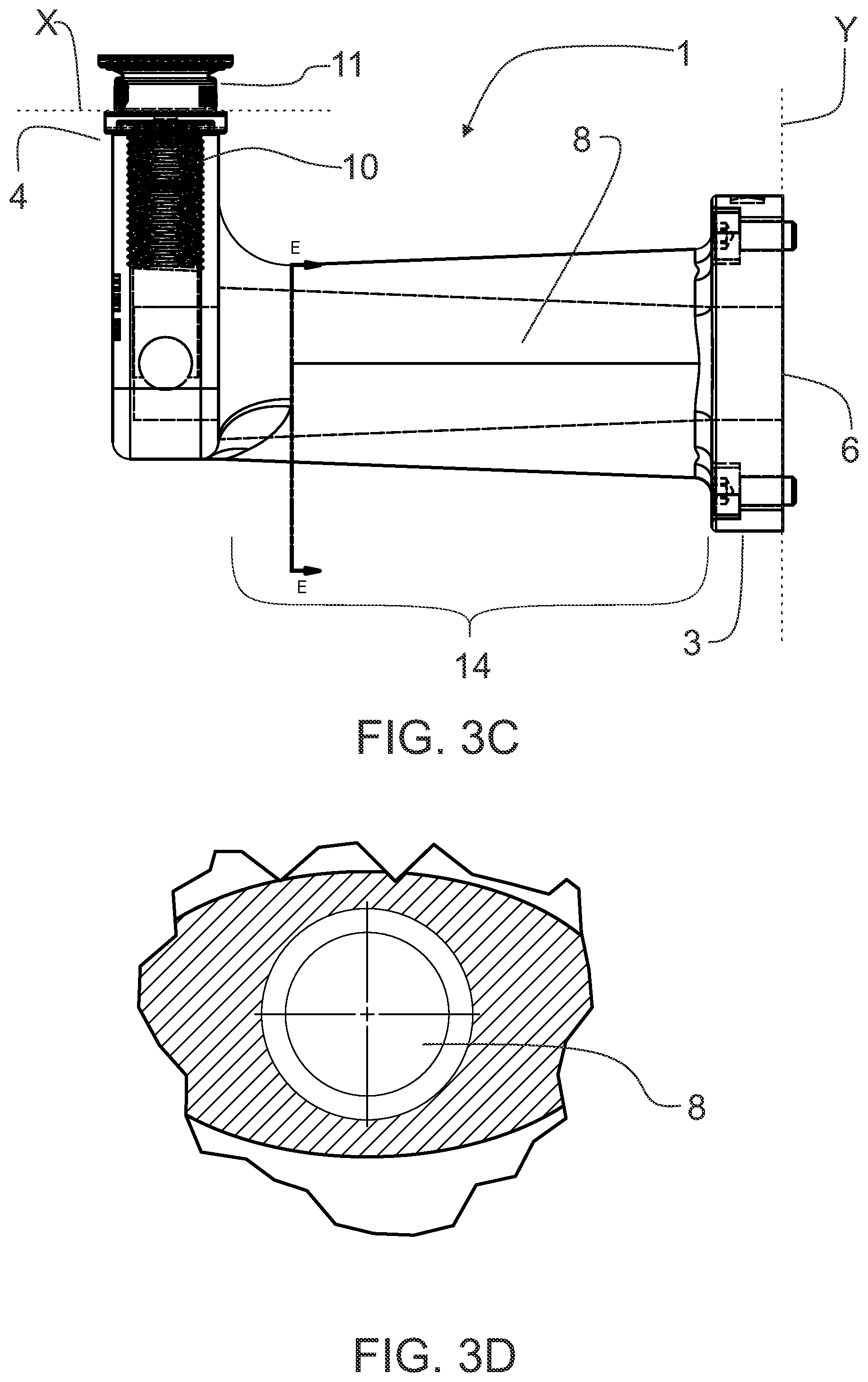 Patent US12508723 Figure 3 – Gripper head and modular gripper head