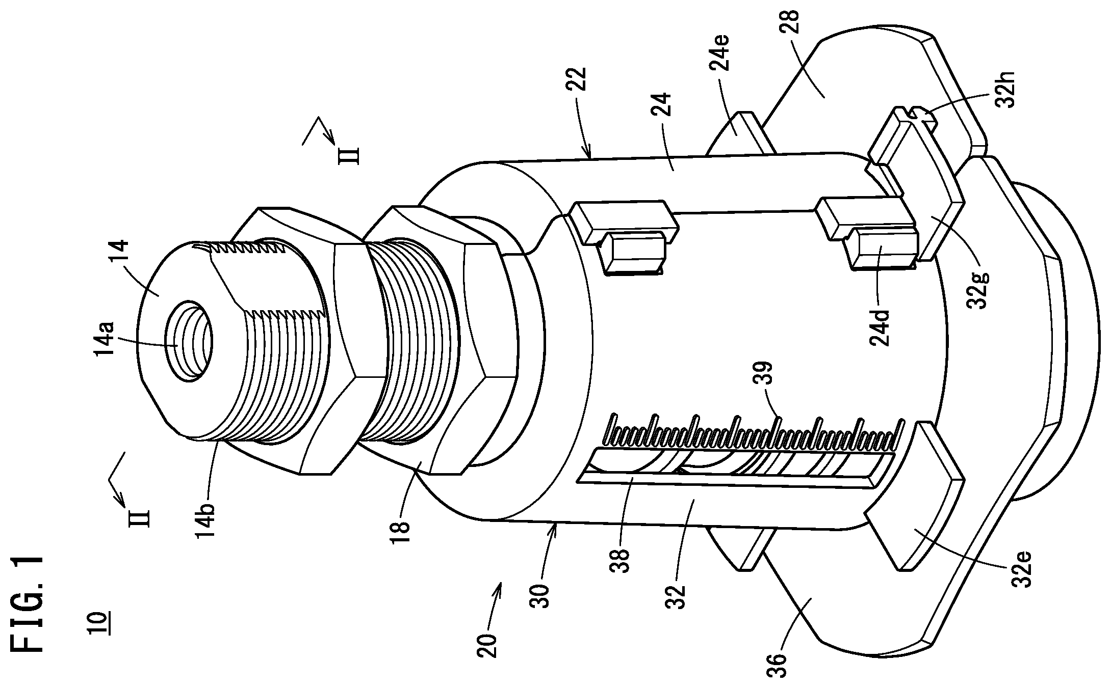 Patent US12508724 Figure 1 – Vacuum pad swing prevention mechanism